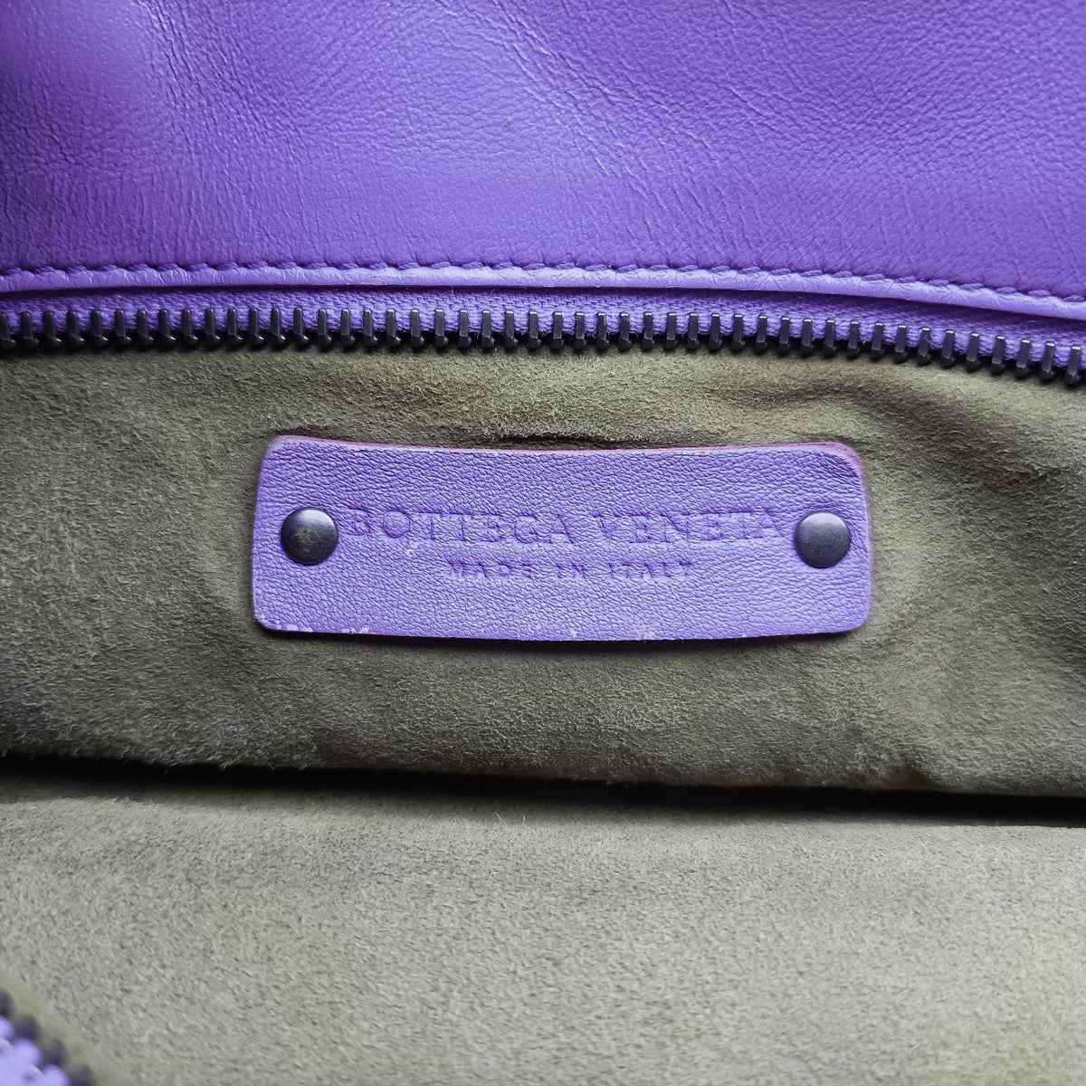 Secondhand Bottega Veneta Intrecciato Purple lambskin  shoulderbag | stylenewstar