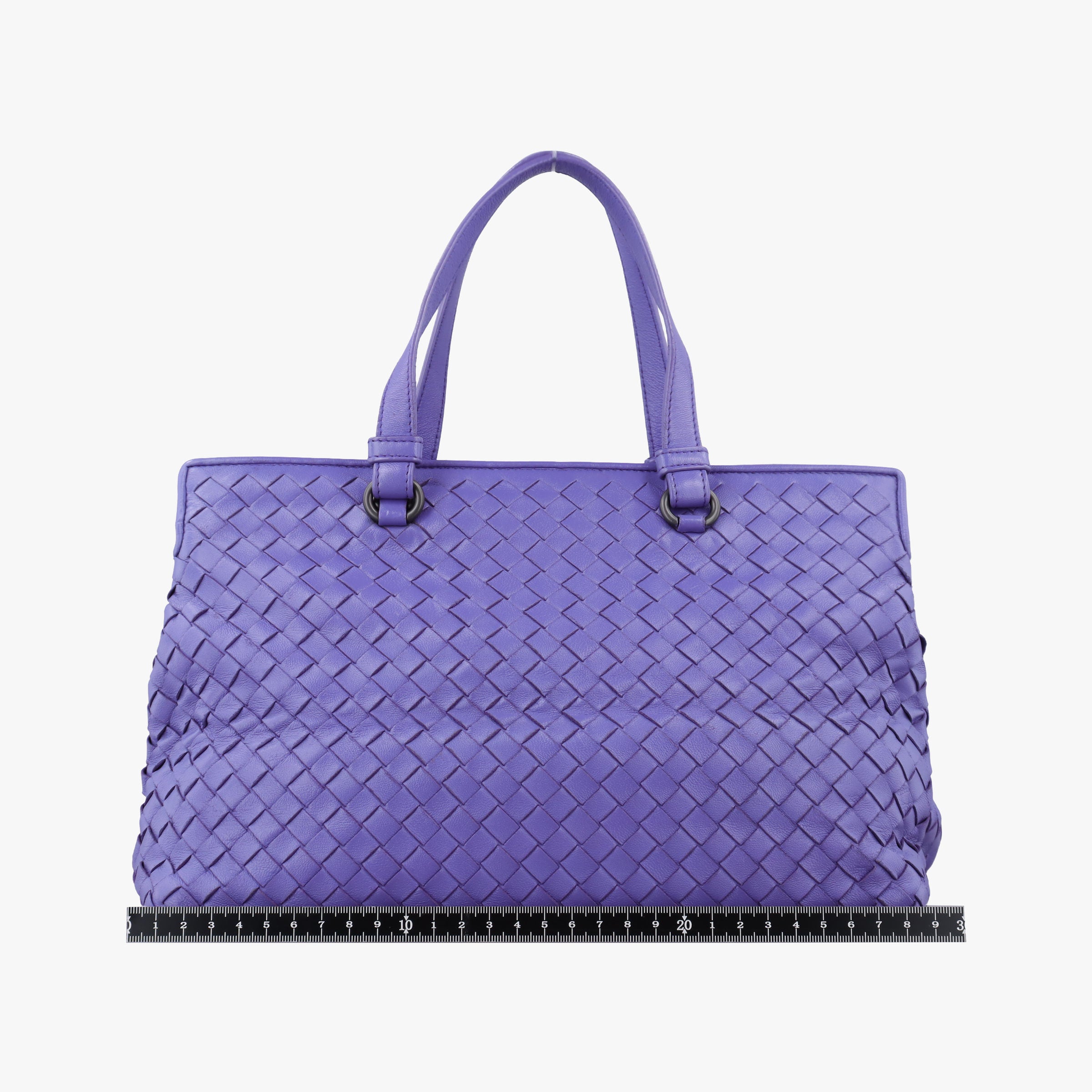 Secondhand Bottega Veneta Intrecciato Purple lambskin  shoulderbag | stylenewstar