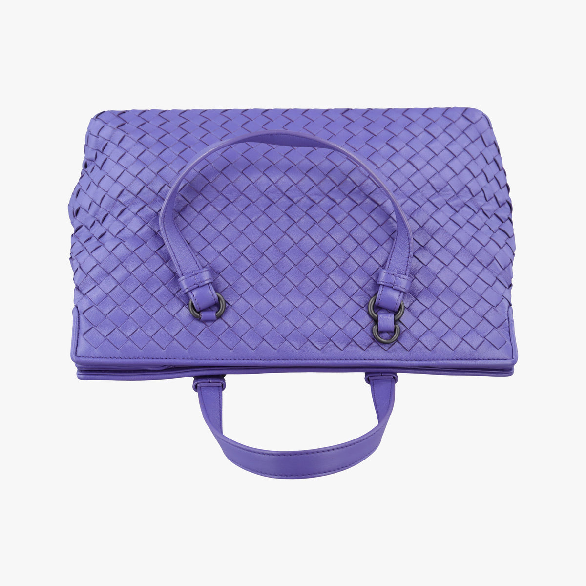 Secondhand Bottega Veneta Intrecciato Purple lambskin  shoulderbag | stylenewstar