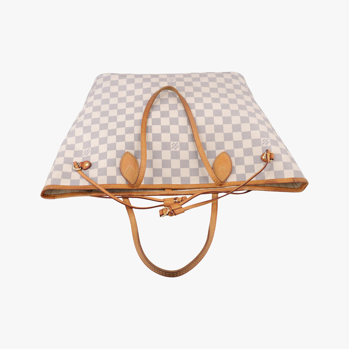 Vintage Louis Vuitton Neverfull MM Azur Damier Canvas N51107 shoulderbag | stylenewstar