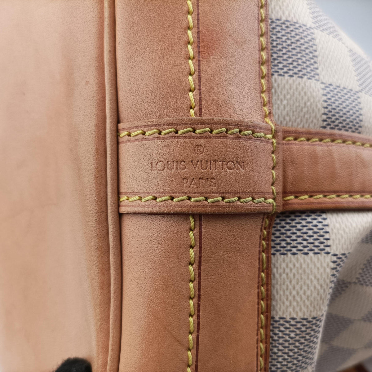 Pre-owned Louis Vuitton Noe AZUR Damier Canvas N42222 shoulderbag | stylenewstar