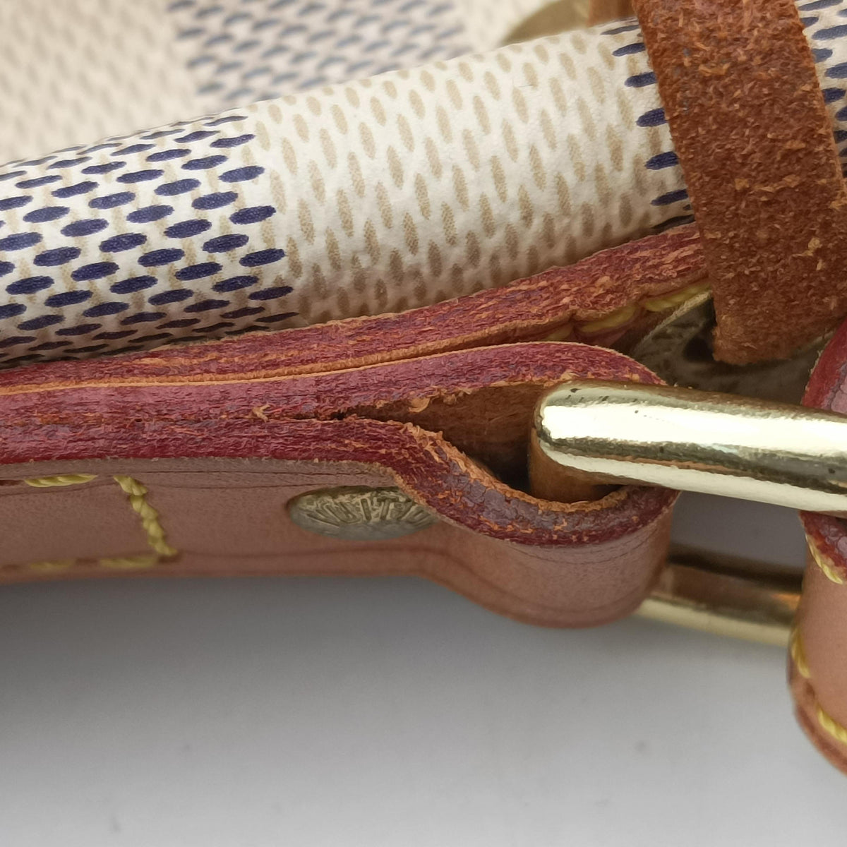 Pre-owned Louis Vuitton Noe AZUR Damier Canvas N42222 shoulderbag | stylenewstar
