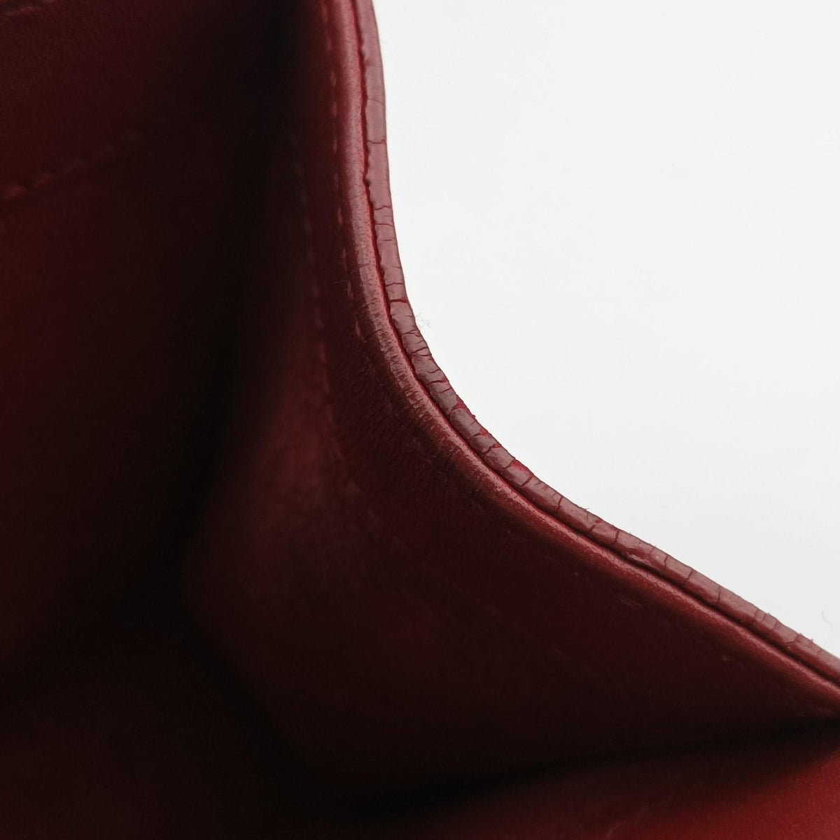Pre-owned Yves Saint Laurent KATE Red Leather 354120 shoulderbag | stylenewstar
