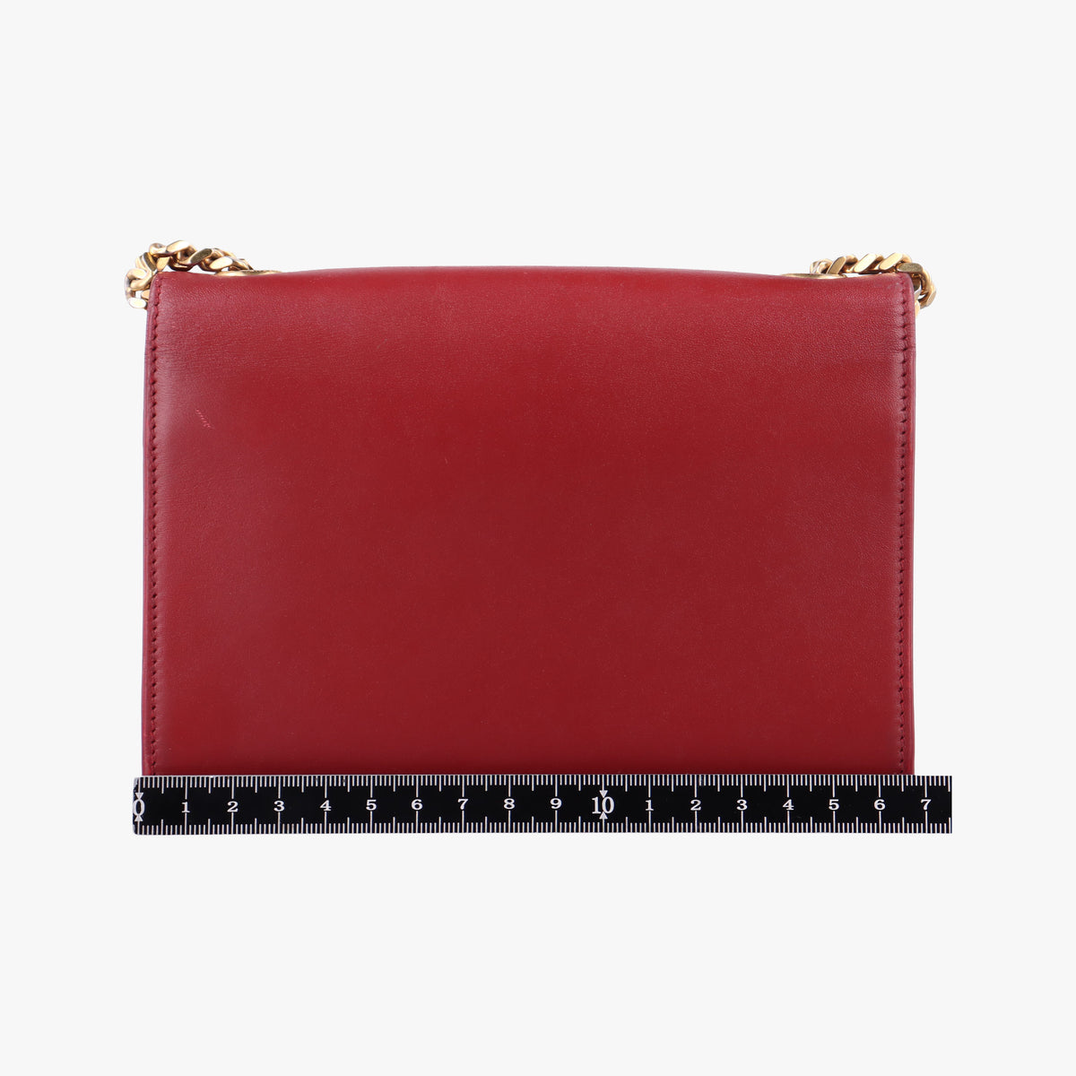 Pre-owned Yves Saint Laurent KATE Red Leather 354120 shoulderbag | stylenewstar