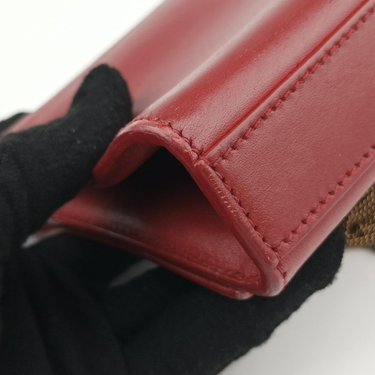 Pre-owned Yves Saint Laurent KATE Red Leather 354120 shoulderbag | stylenewstar