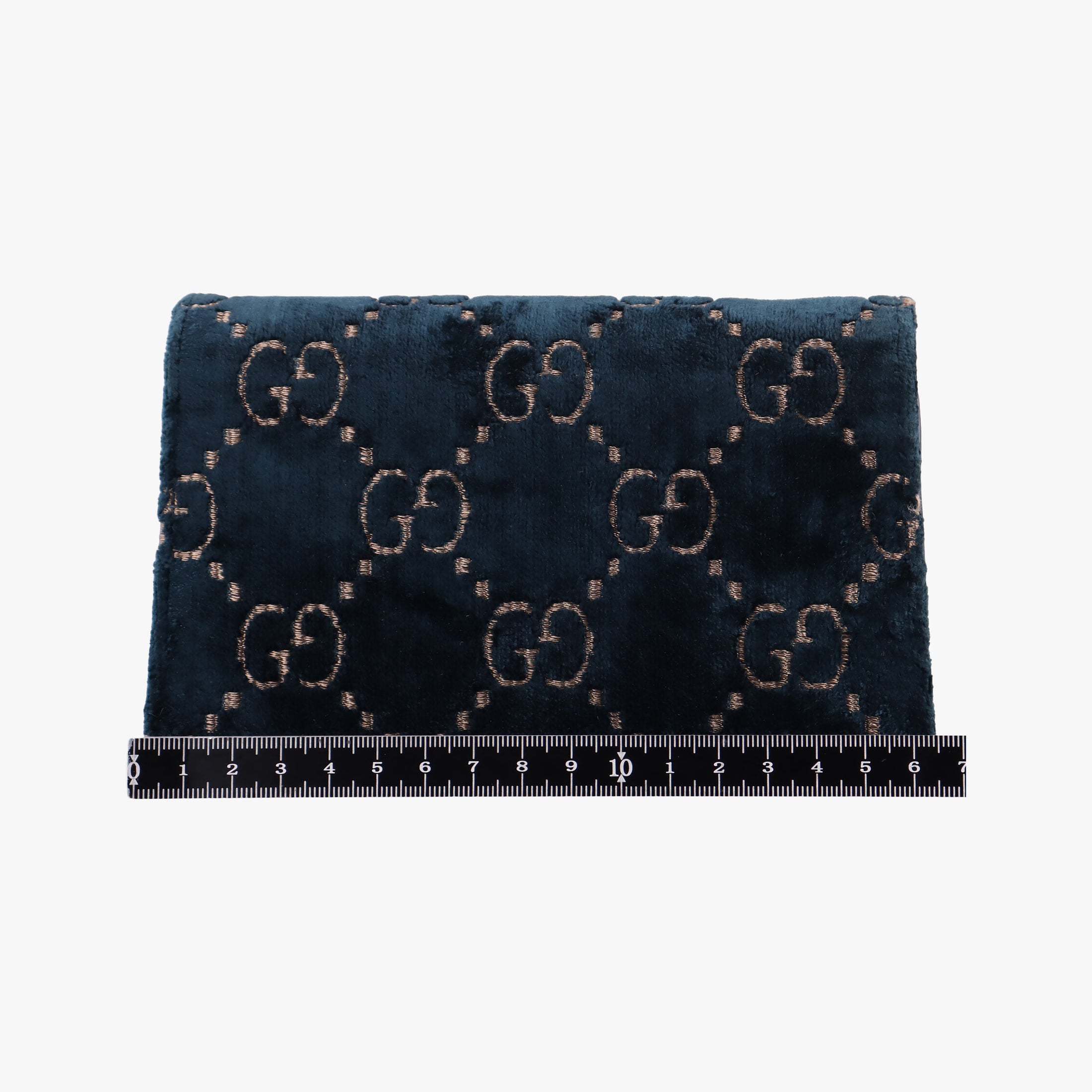 Pre-owned Gucci Dionysus Navy×Black velour 476432 shoulderbag | stylenewstar