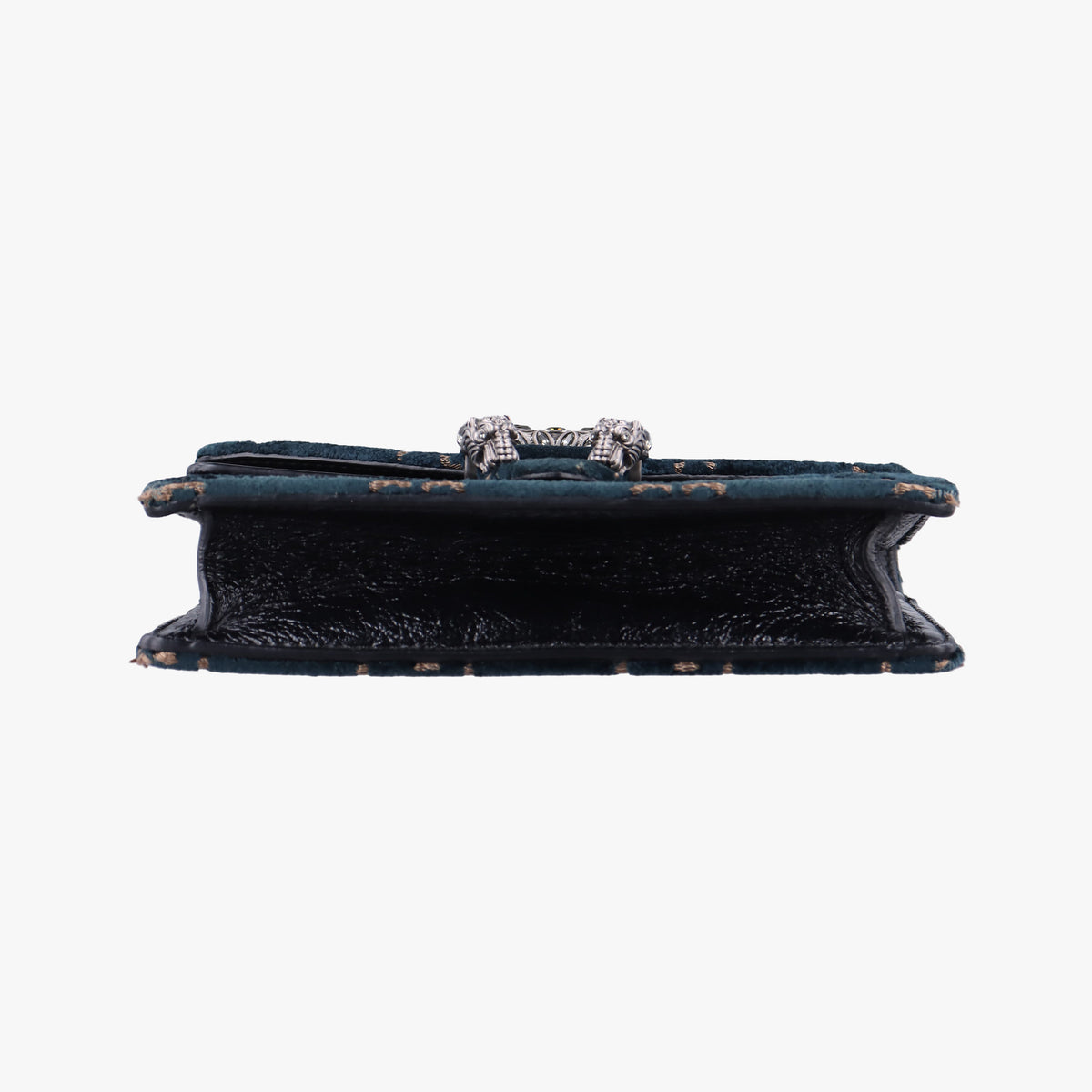 Pre-owned Gucci Dionysus Navy×Black velour 476432 shoulderbag | stylenewstar
