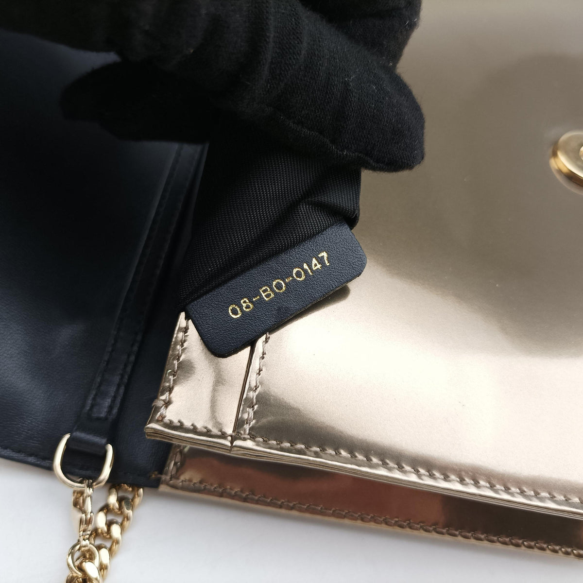 Pre-owned Christian Dior Diorama Golden leather  shoulderbag | stylenewstar
