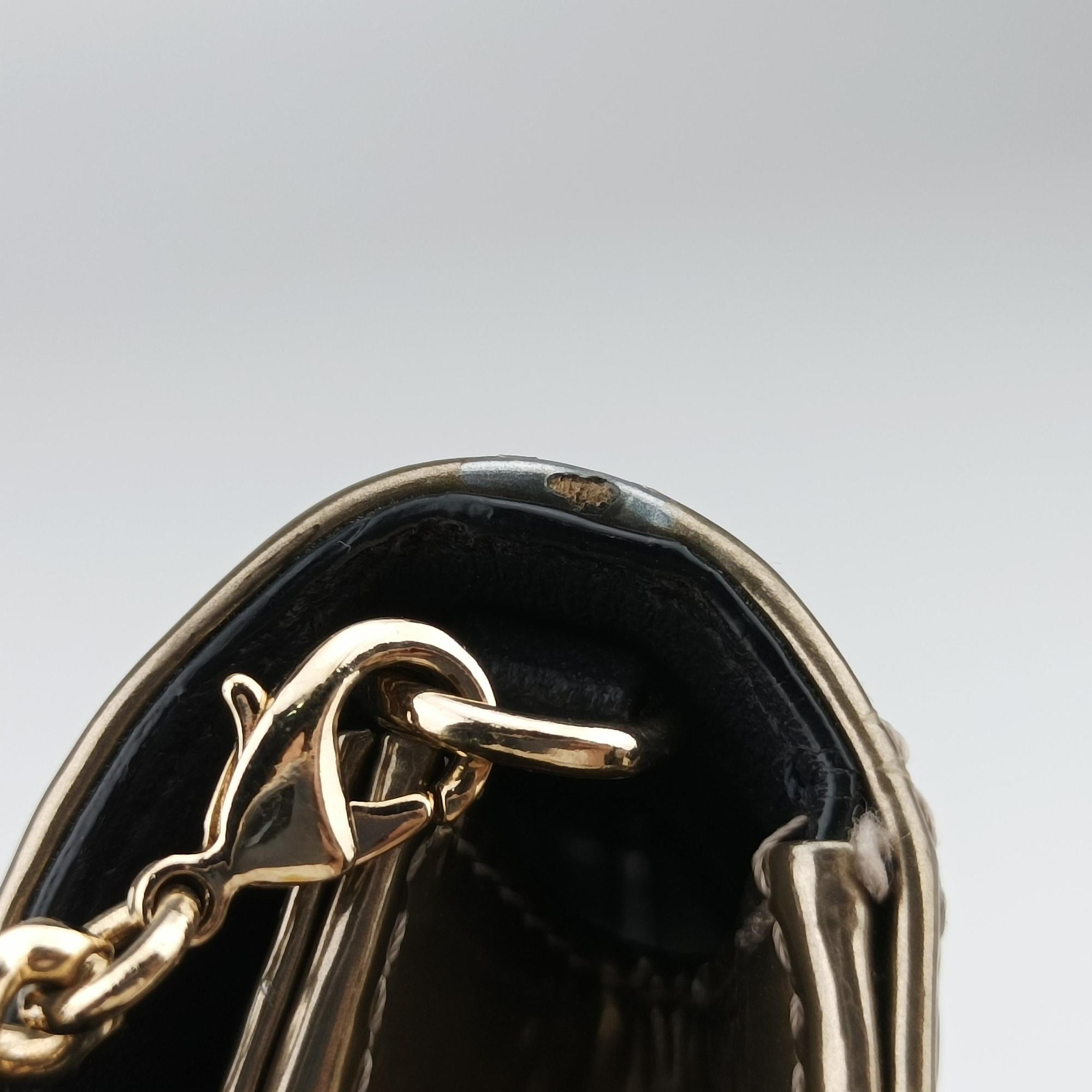 Pre-owned Christian Dior Diorama Golden leather  shoulderbag | stylenewstar