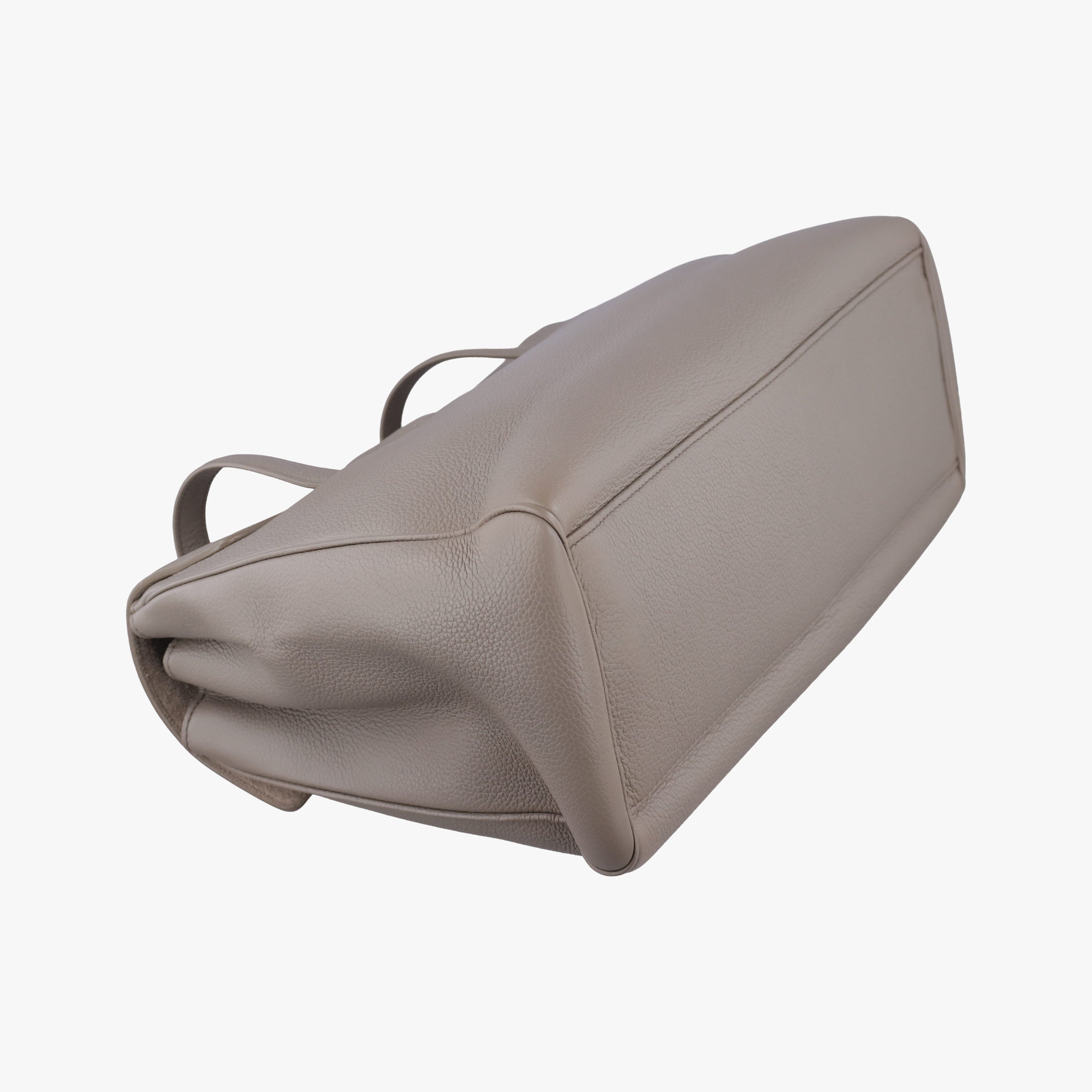 Pre-owned Celine Large 16 Tote Grey Leather  shoulderbag | stylenewstar