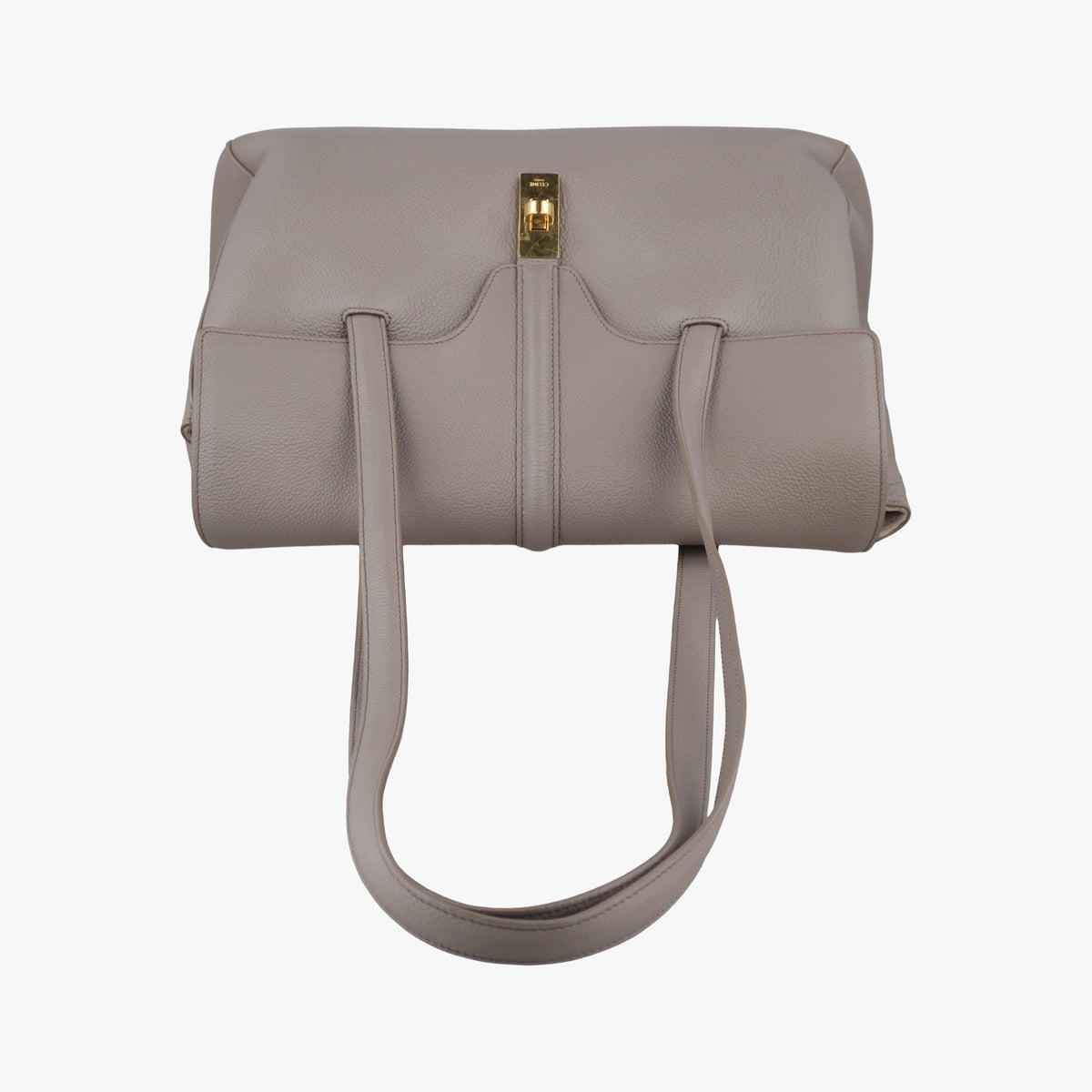 Vintage Celine Large 16 Tote Grey Leather  shoulderbag | stylenewstar
