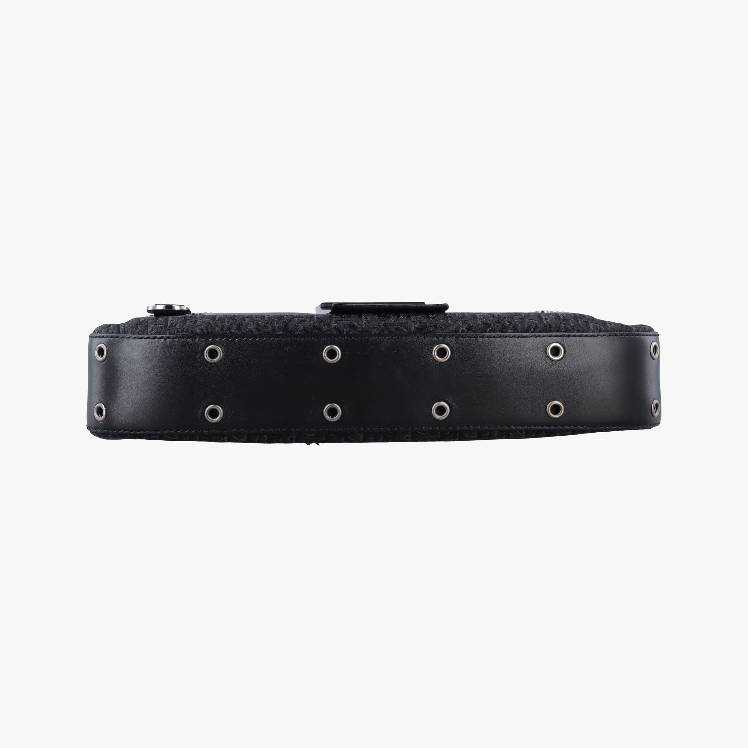 Pre-owned Christian Dior Street Chic Columbus Black canvasxleather  shoulderbag | stylenewstar