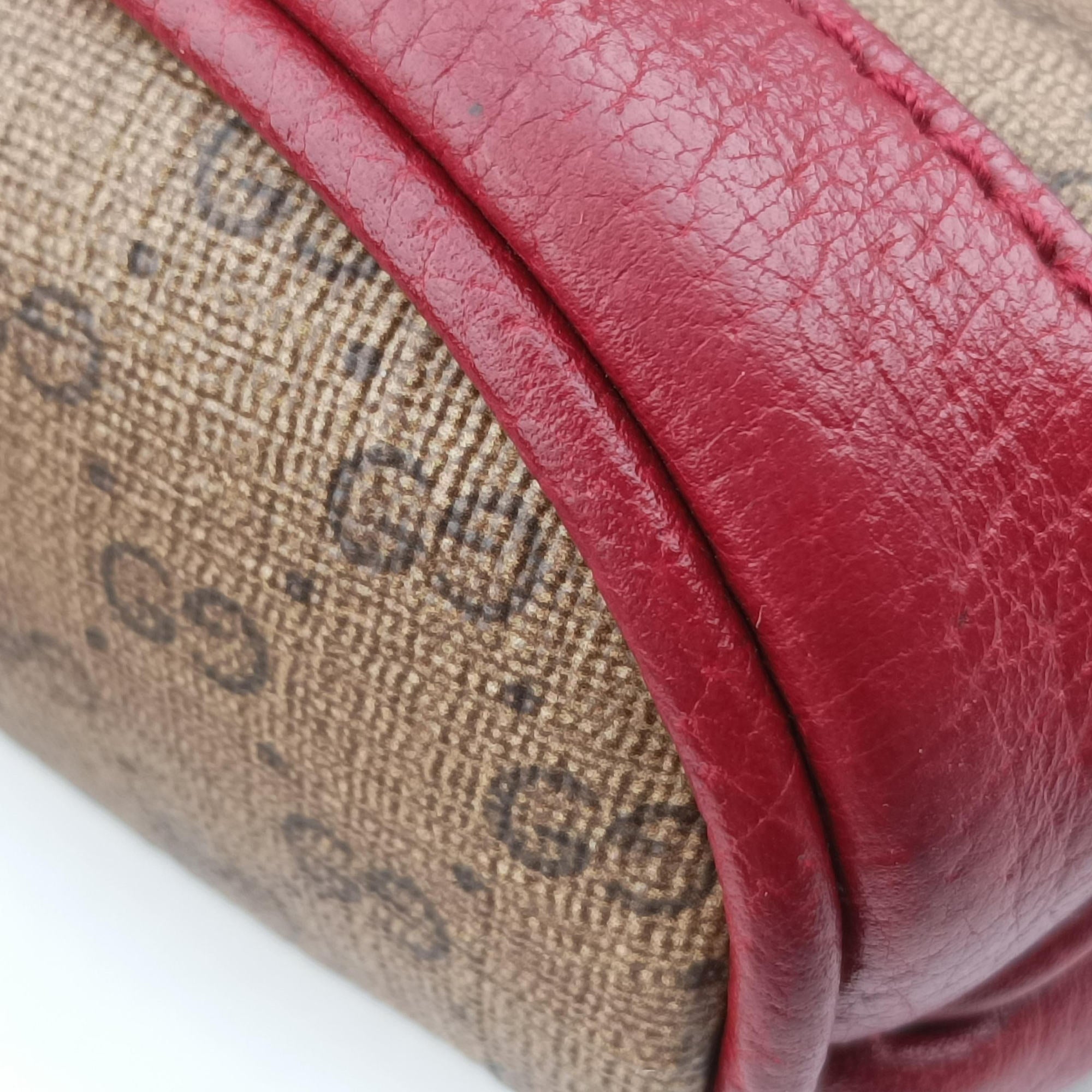 Pre-owned Gucci Doraemon collaboration Multicolour PVC coated canvas 647801 shoulderbag | stylenewstar