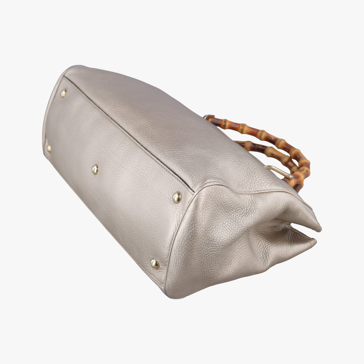 Vintage Gucci Bamboo Shopper Golden Leather 323660 shoulderbag | stylenewstar