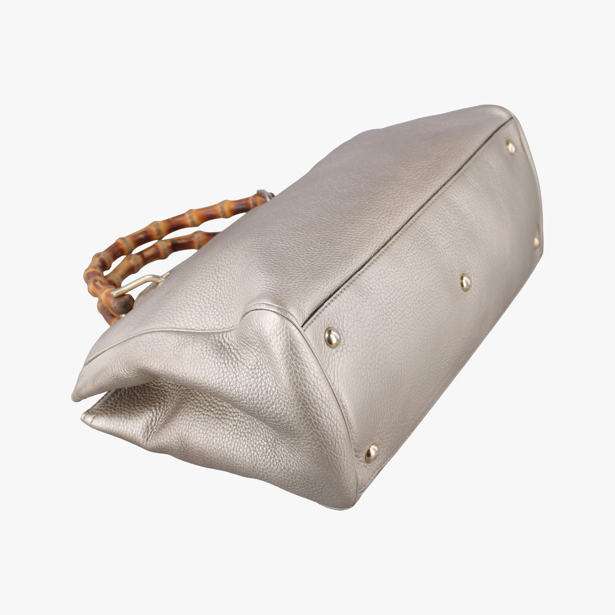 Vintage Gucci Bamboo Shopper Golden Leather 323660 shoulderbag | stylenewstar