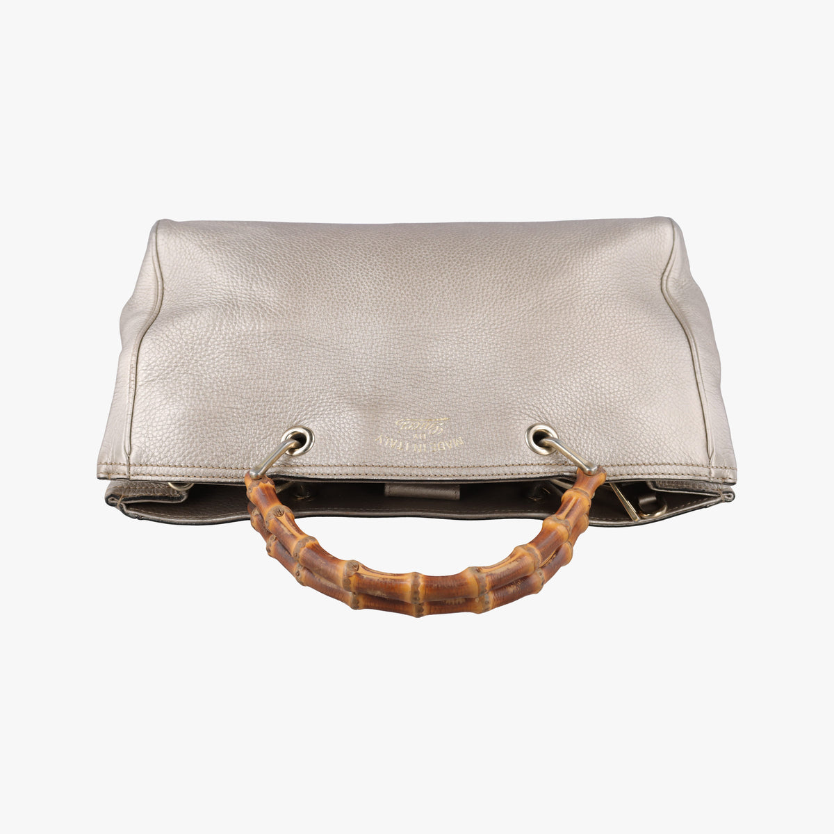 Vintage Gucci Bamboo Shopper Golden Leather 323660 shoulderbag | stylenewstar