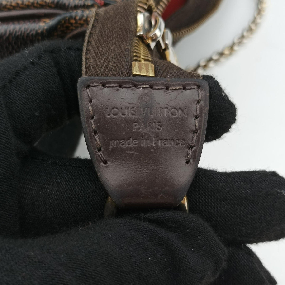 Vintage Louis Vuitton EVA EBENE Damier Canvas N55213 shoulderbag | stylenewstar