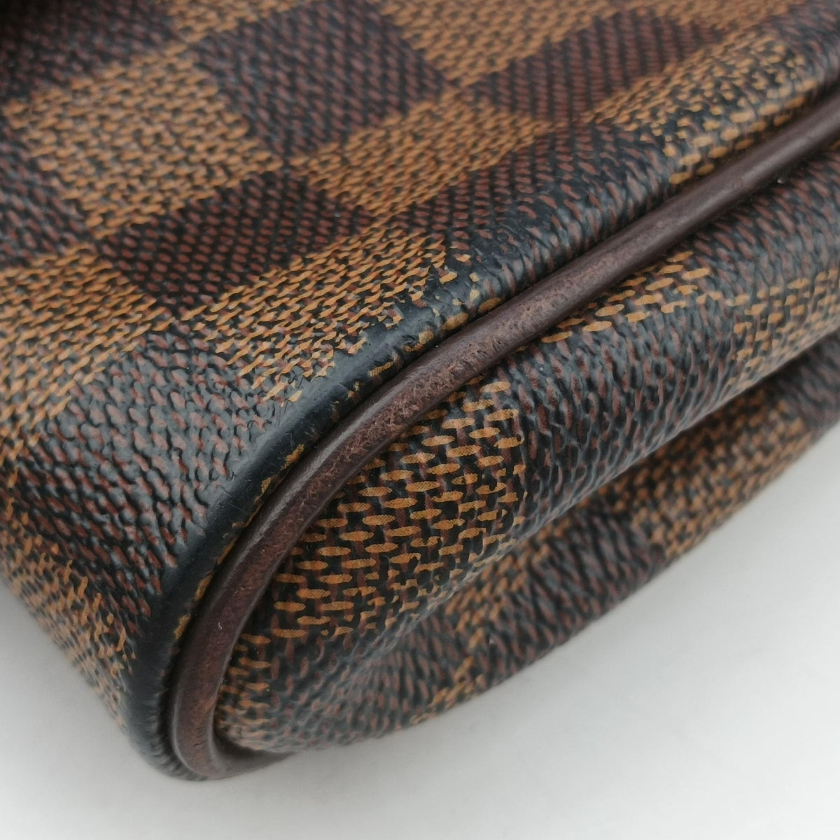 Vintage Louis Vuitton EVA EBENE Damier Canvas N55213 shoulderbag | stylenewstar