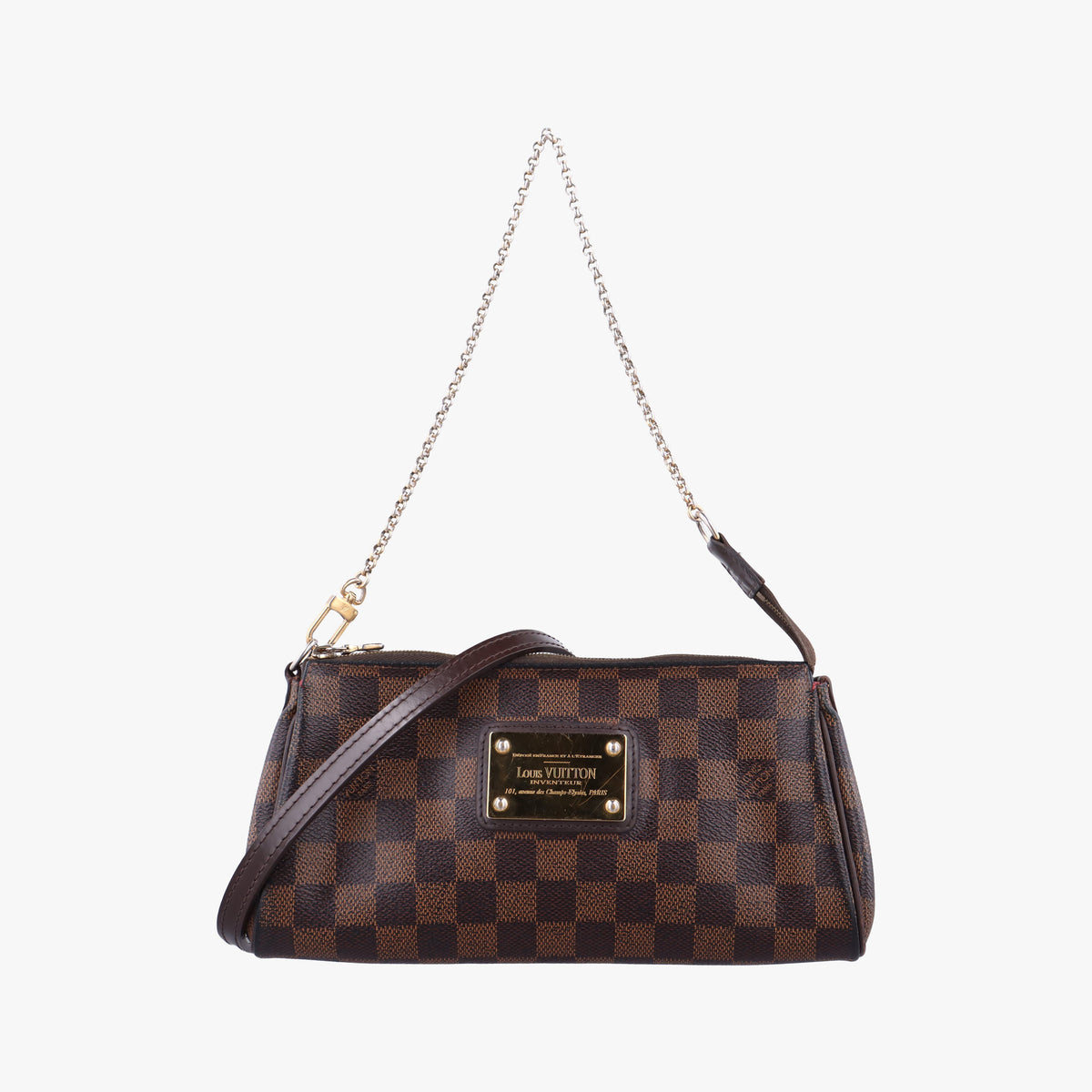 Vintage Louis Vuitton EVA EBENE Damier Canvas N55213 shoulderbag | stylenewstar