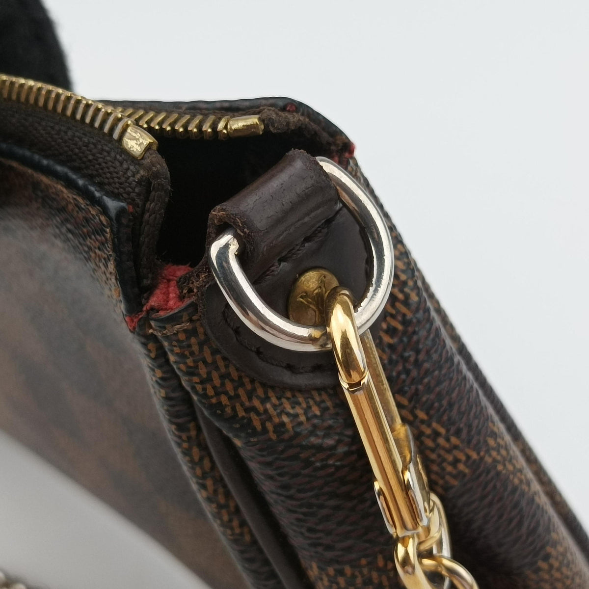 Vintage Louis Vuitton EVA EBENE Damier Canvas N55213 shoulderbag | stylenewstar