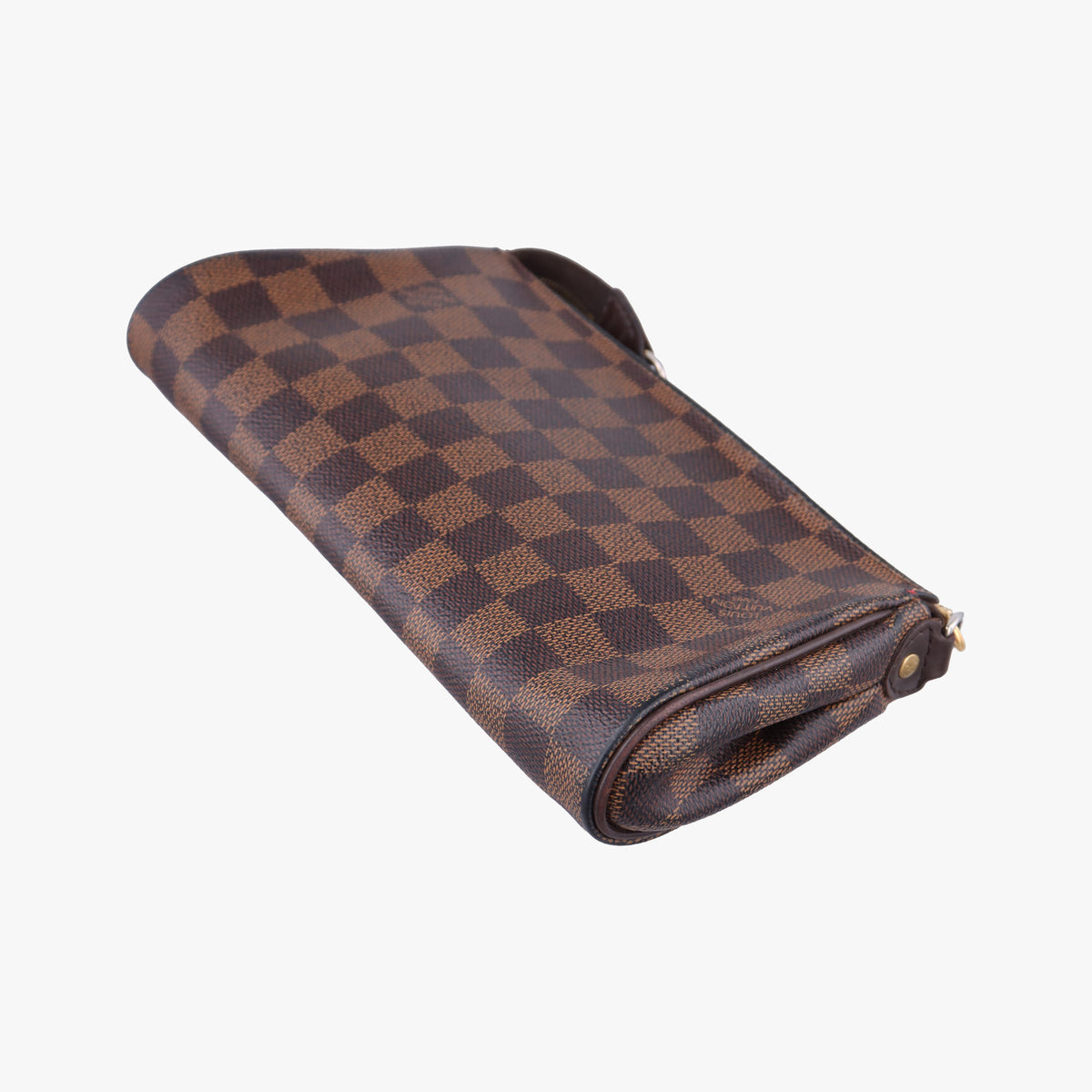 Pre-owned Louis Vuitton EVA EBENE Damier Canvas N55213 shoulderbag | stylenewstar