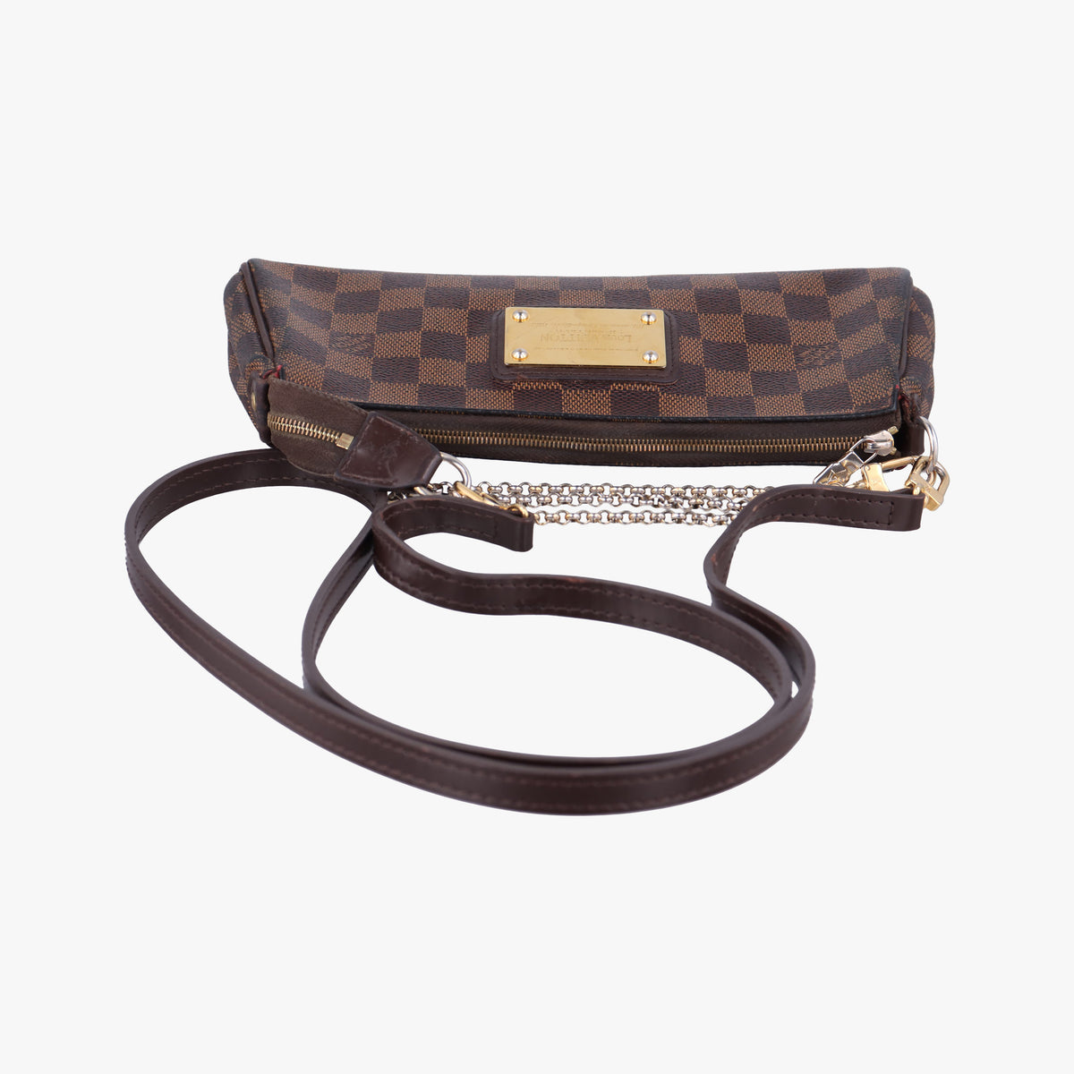 Vintage Louis Vuitton EVA EBENE Damier Canvas N55213 shoulderbag | stylenewstar