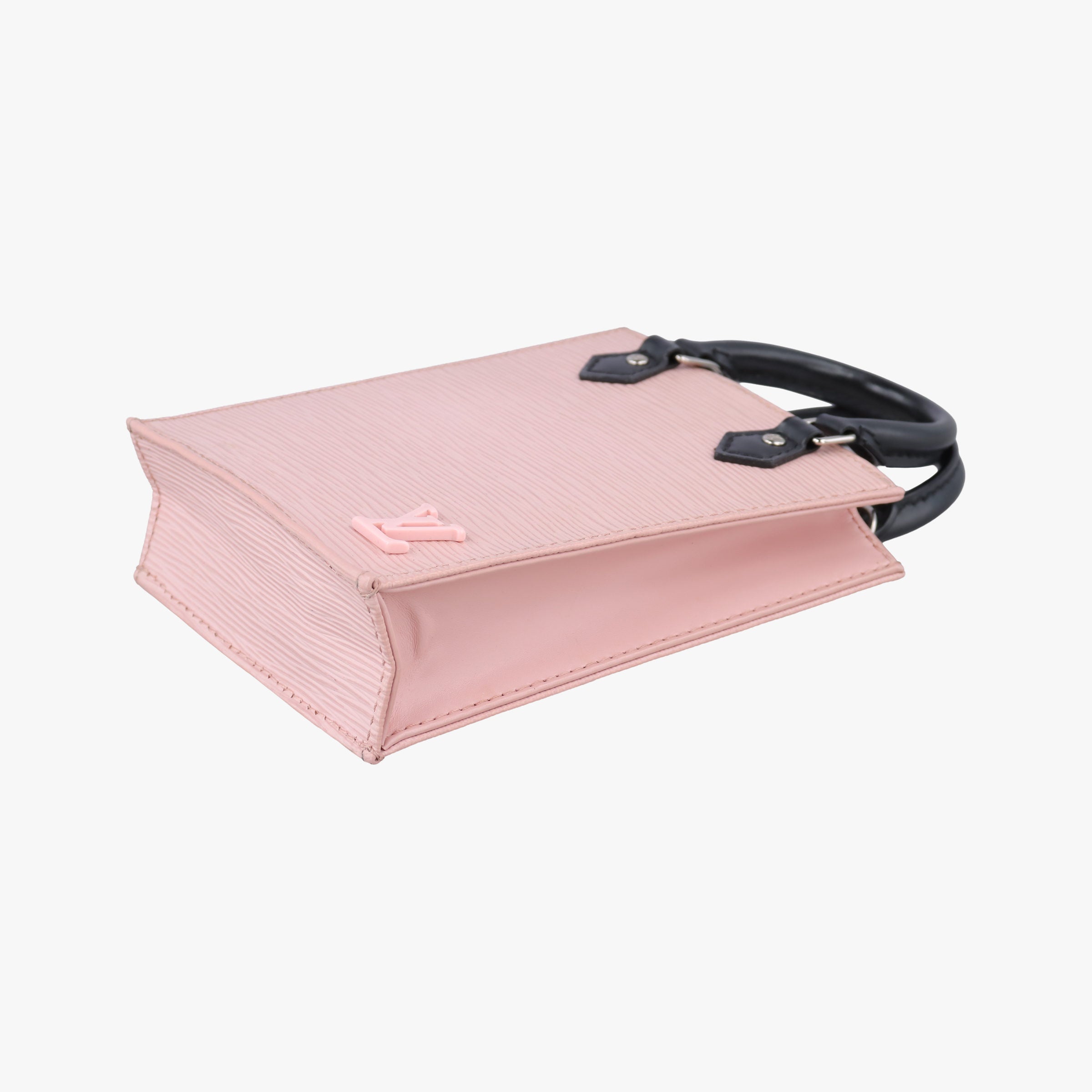 Pre-owned Louis Vuitton Petit Sac Plat ROSE BALLERIN Epi M69575 shoulderbag | stylenewstar