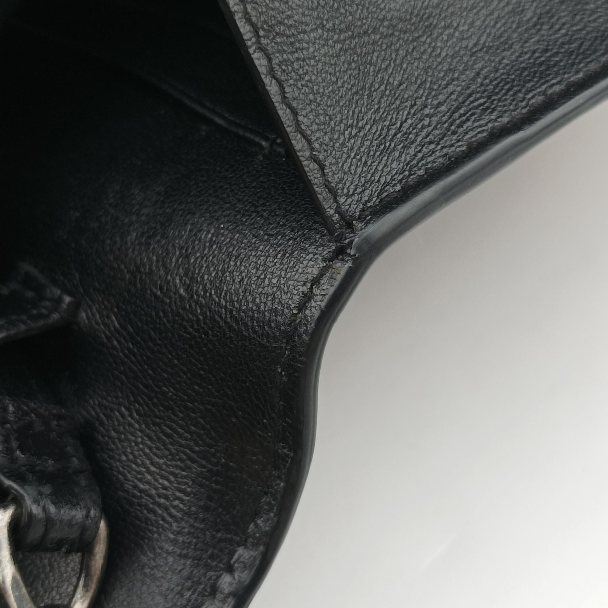 Pre-owned Yves Saint Laurent KATE Black Leather 377829 shoulderbag | stylenewstar