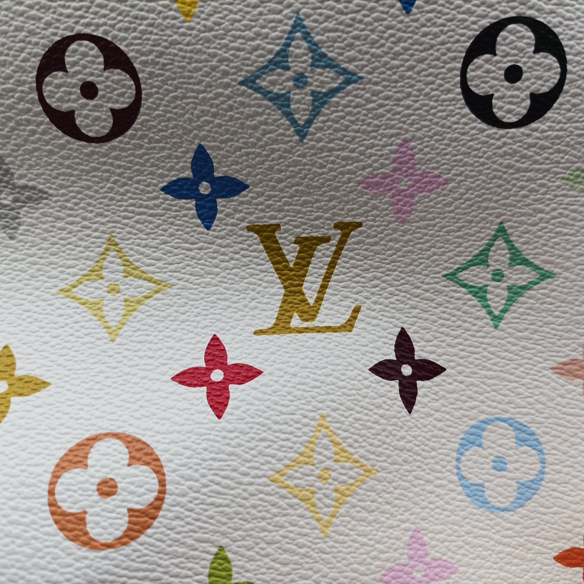 Vintage Louis Vuitton Petit Noe white Monogram Multicolor M42229 shoulderbag | stylenewstar