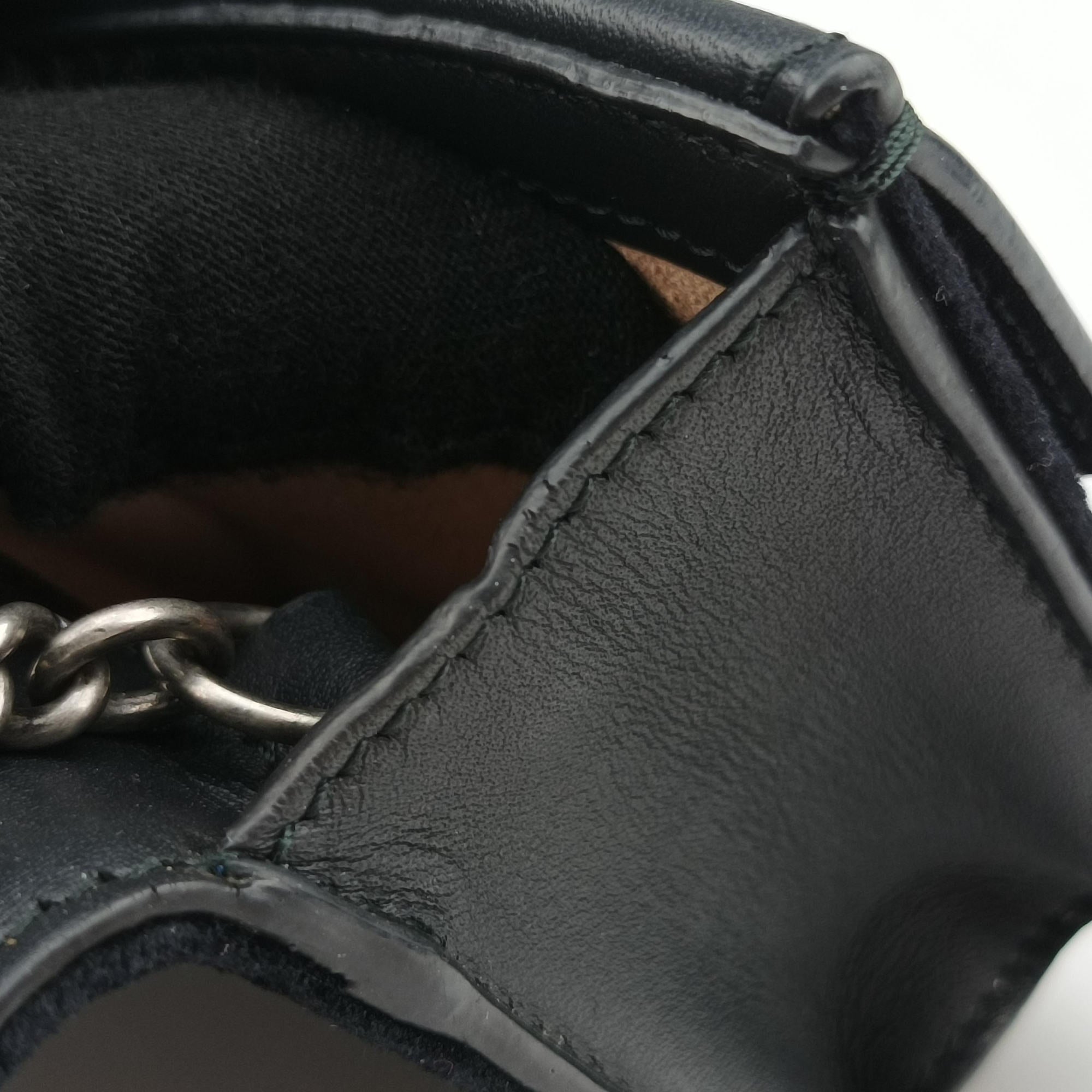 Secondhand Gucci Dionysus Black velour×Leather 476432 shoulderbag | stylenewstar