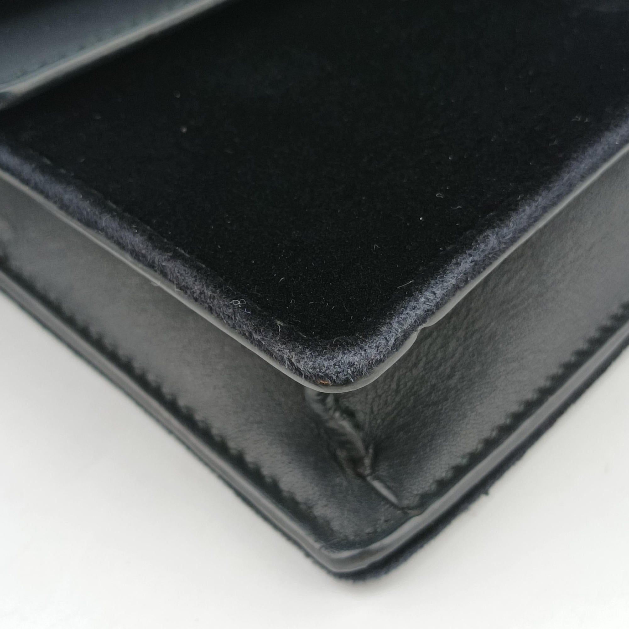 Secondhand Gucci Dionysus Black velour×Leather 476432 shoulderbag | stylenewstar