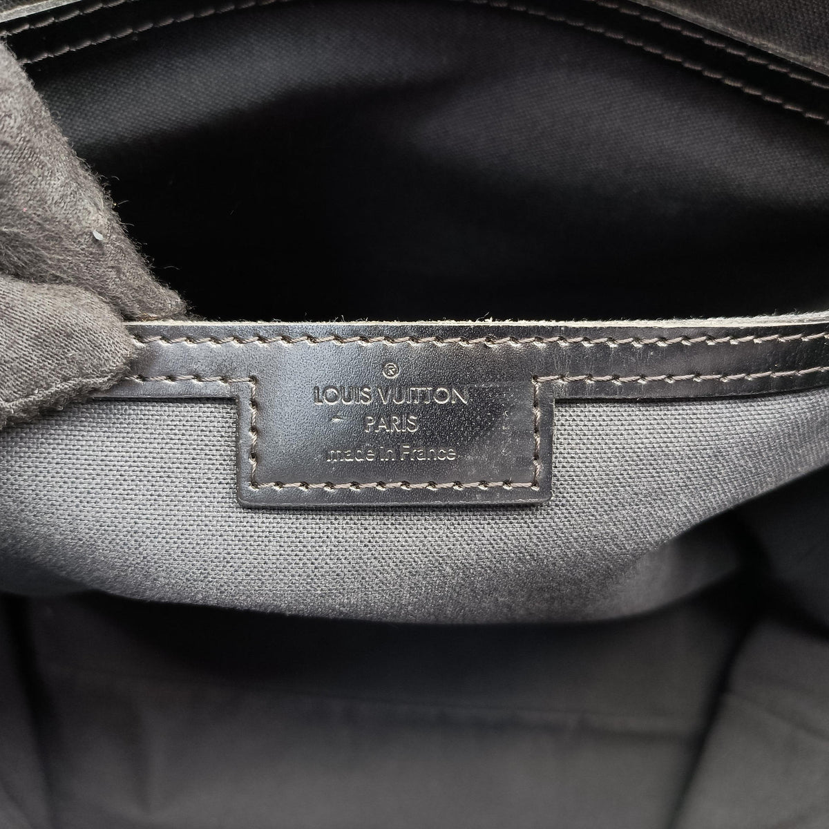 Pre-owned Louis Vuitton Tadao Graphite Damier Graphite N41259 handbag | stylenewstar