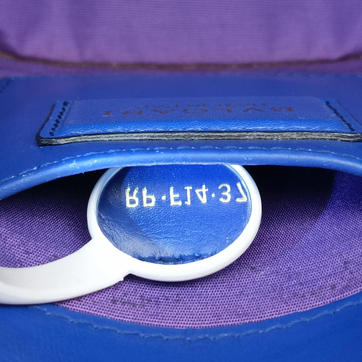 Pre-owned Bvlgari SERPENTI FOREVER Blue leather  shoulderbag | stylenewstar