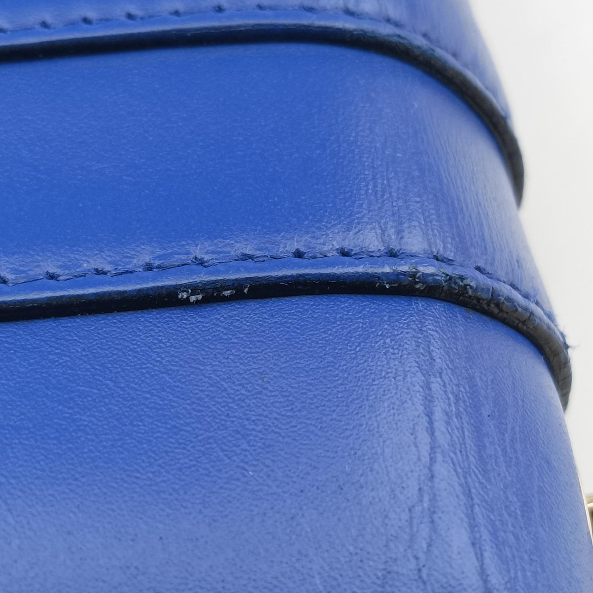 Pre-owned Bvlgari SERPENTI FOREVER Blue leather  shoulderbag | stylenewstar