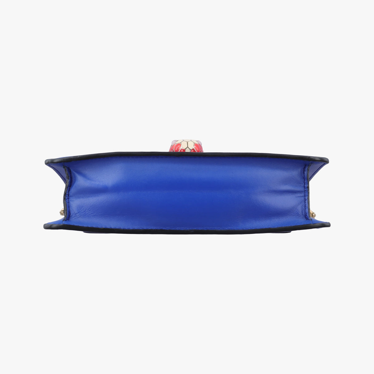 Pre-owned Bvlgari SERPENTI FOREVER Blue leather  shoulderbag | stylenewstar