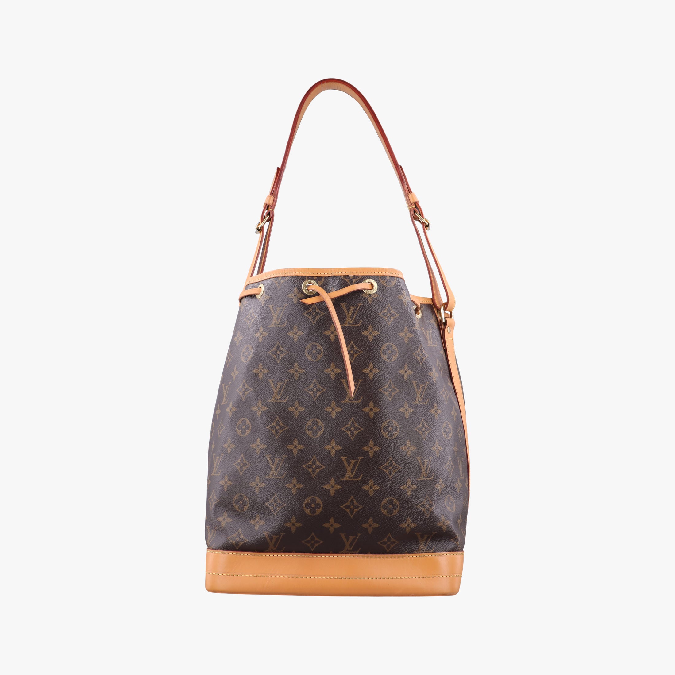 Pre-owned Louis Vuitton Noe Brown Monogram Canvas M42224 shoulderbag | stylenewstar
