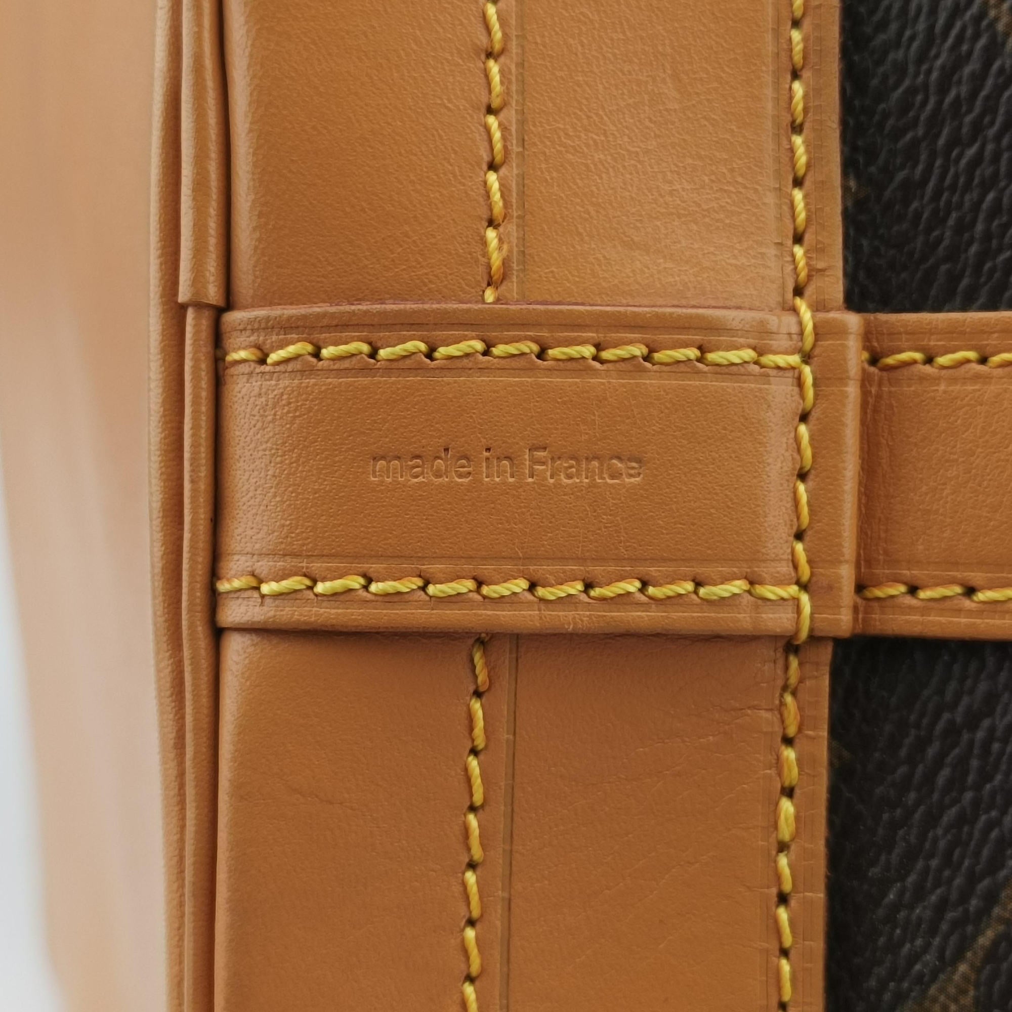 Pre-owned Louis Vuitton Noe Brown Monogram Canvas M42224 shoulderbag | stylenewstar