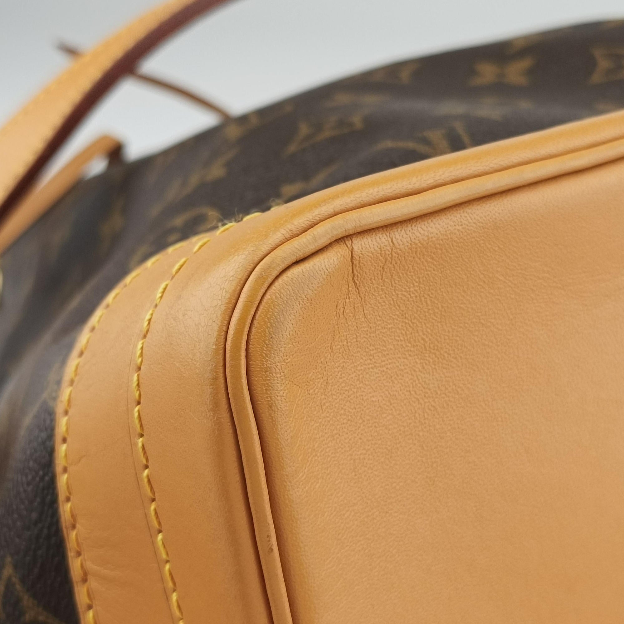 Pre-owned Louis Vuitton Noe Brown Monogram Canvas M42224 shoulderbag | stylenewstar