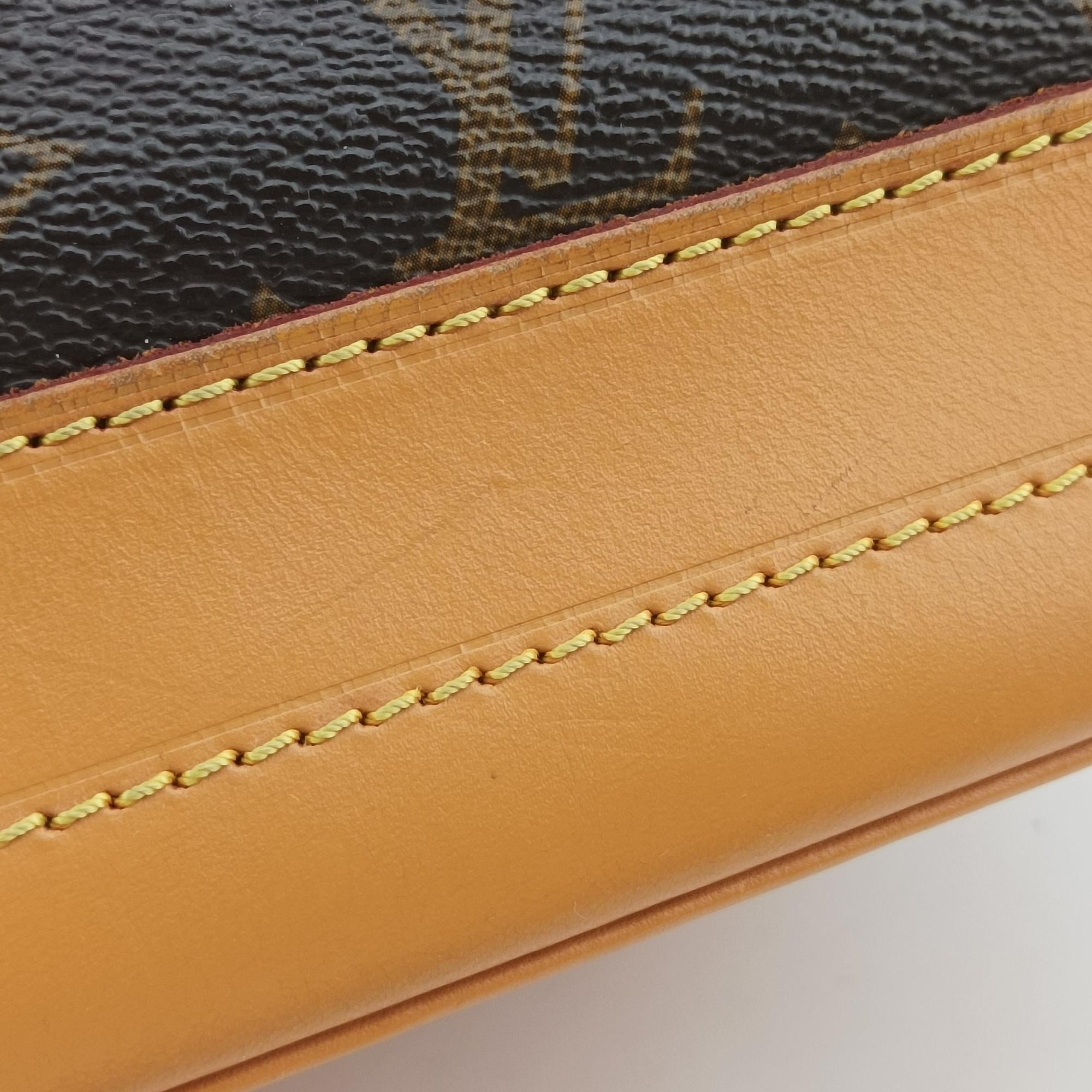 Pre-owned Louis Vuitton Noe Brown Monogram Canvas M42224 shoulderbag | stylenewstar