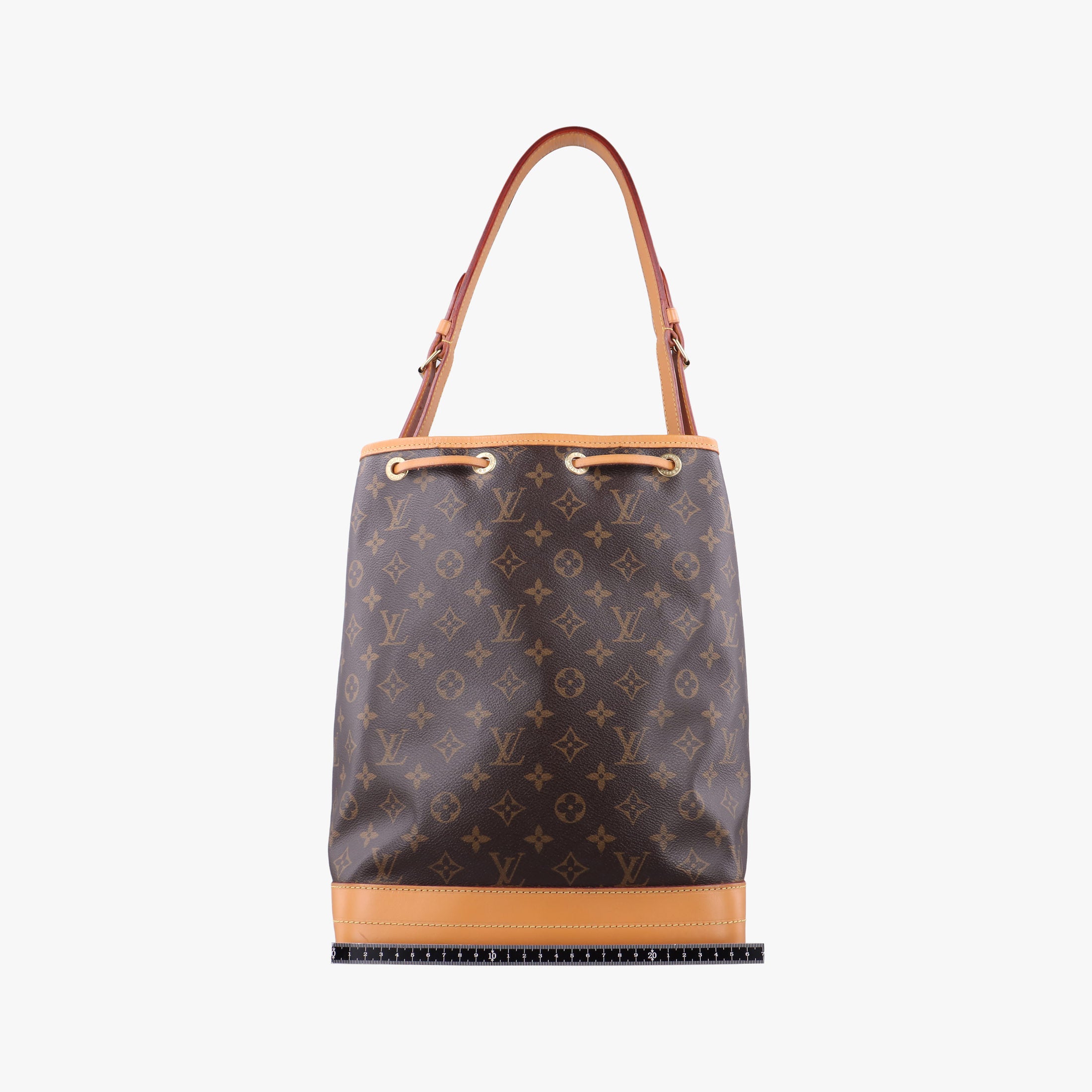 Pre-owned Louis Vuitton Noe Brown Monogram Canvas M42224 shoulderbag | stylenewstar