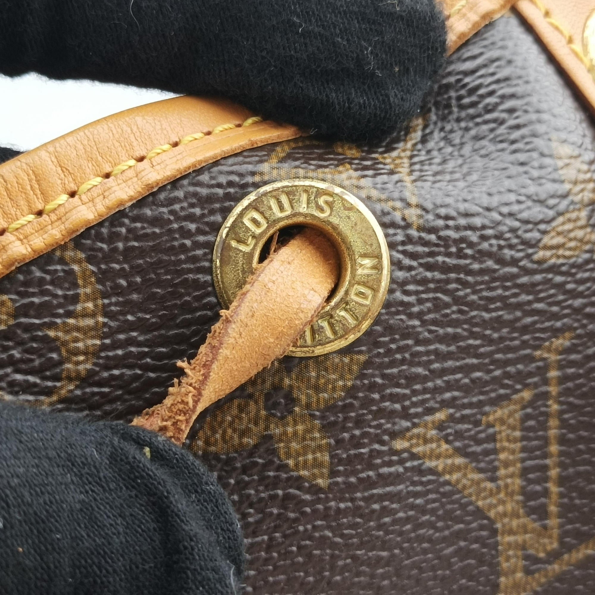 Pre-owned Louis Vuitton Noe Brown Monogram Canvas M42224 shoulderbag | stylenewstar