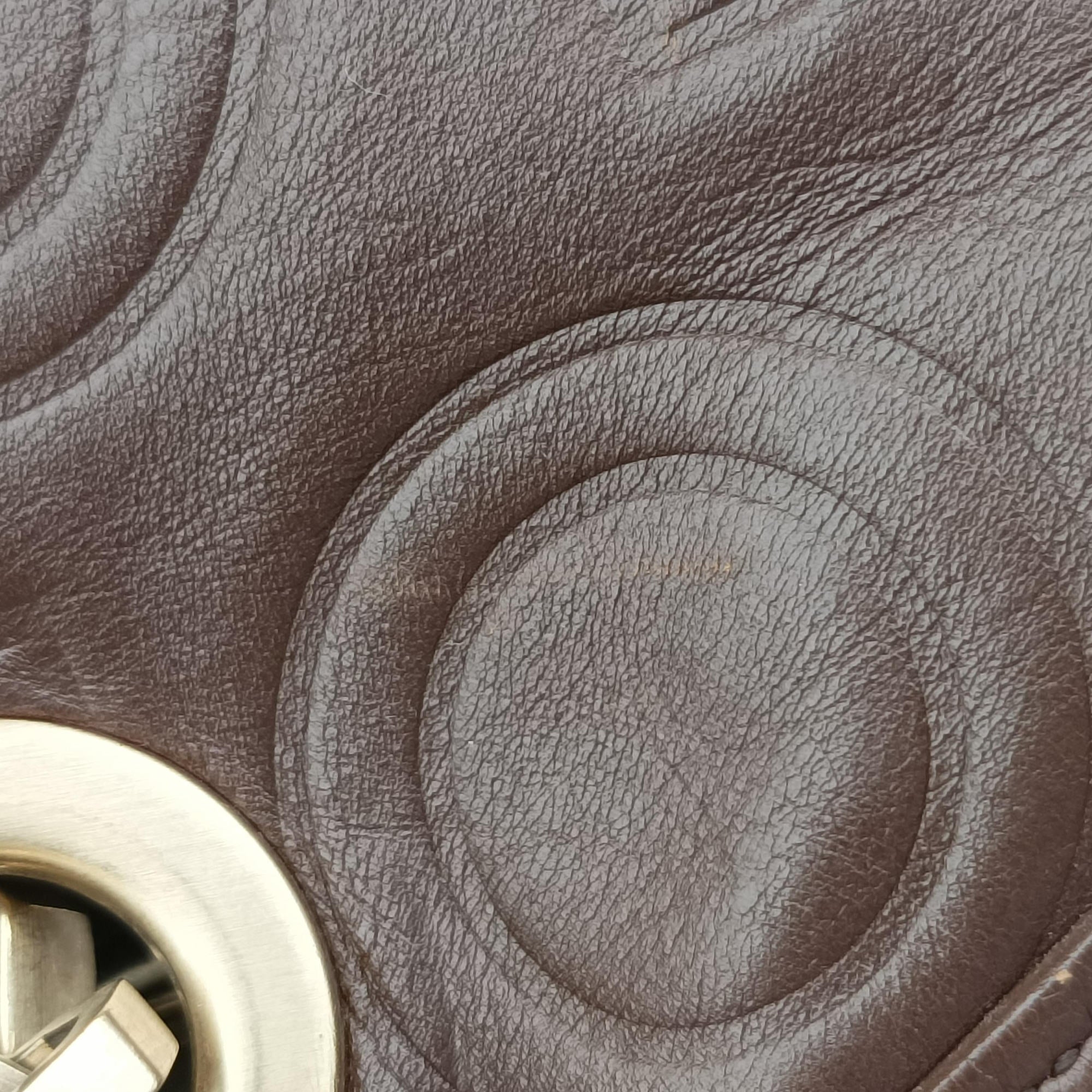 Pre-owned Louis Vuitton Whisper Moka Monogram Paris Souple Leather M95828 shoulderbag | stylenewstar