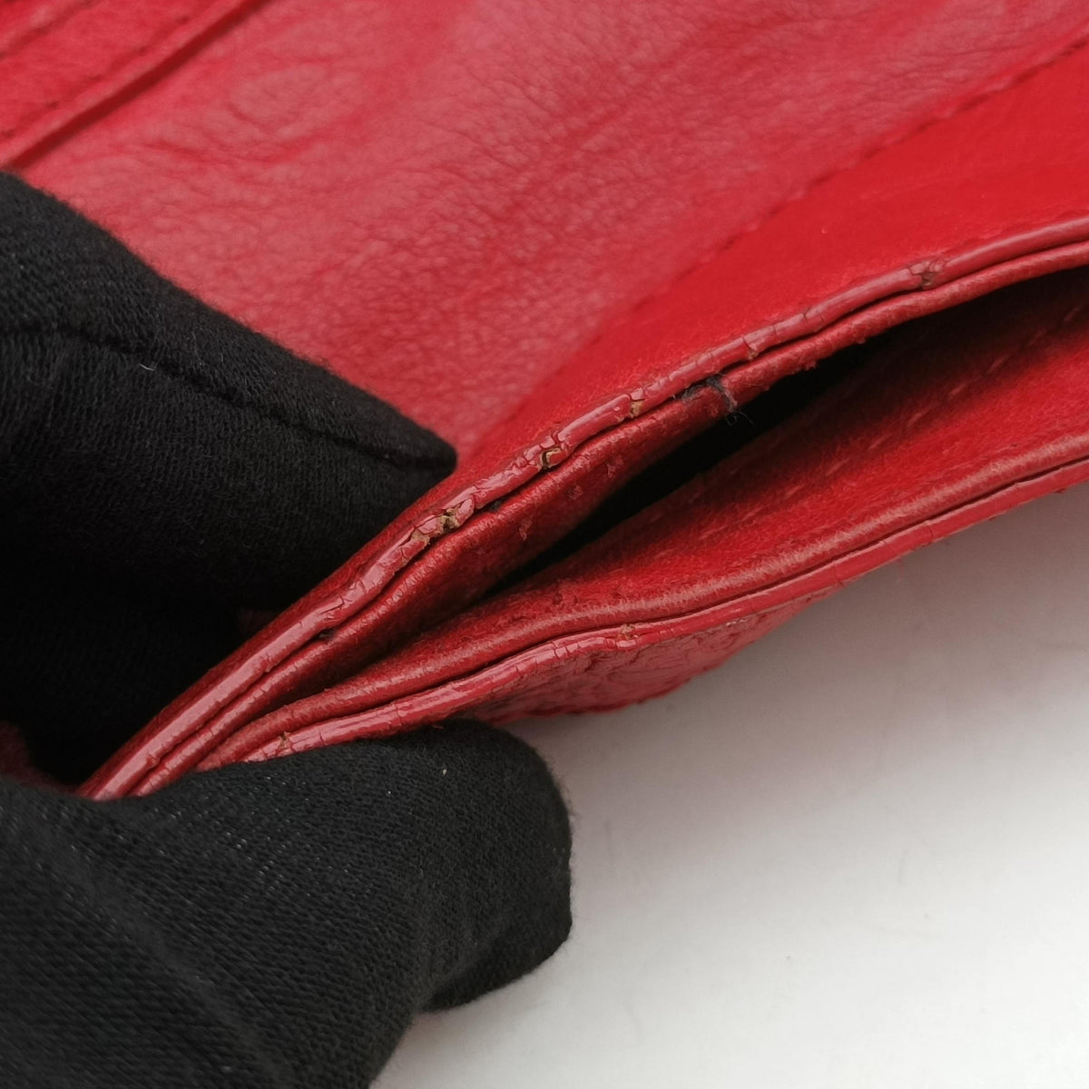 Pre-owned Balenciaga Giant City Red lambskin  shoulderbag | stylenewstar