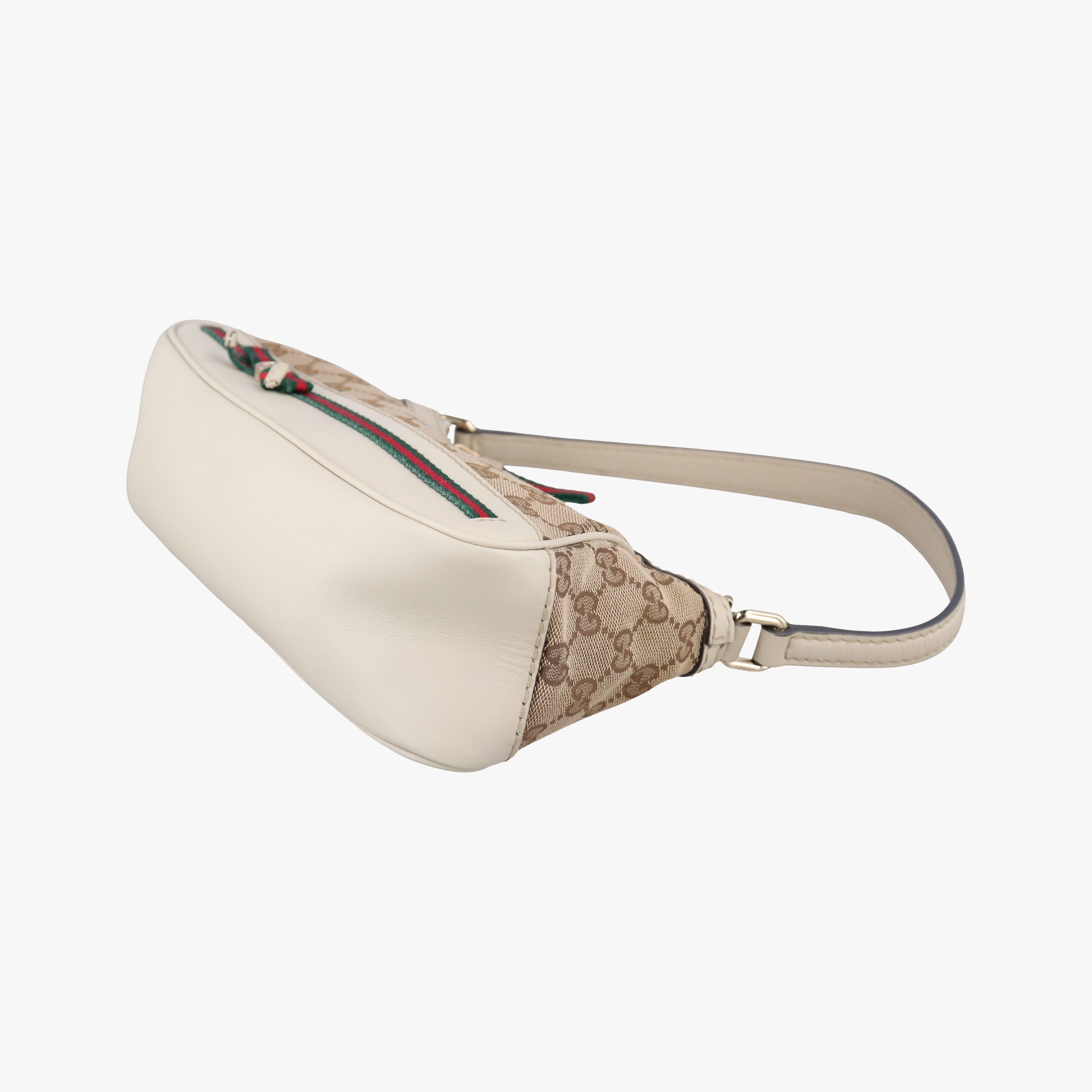 Secondhand Gucci Guccissima Mayfair Beige×Multicolour canvas×leather 269893 handbag | stylenewstar