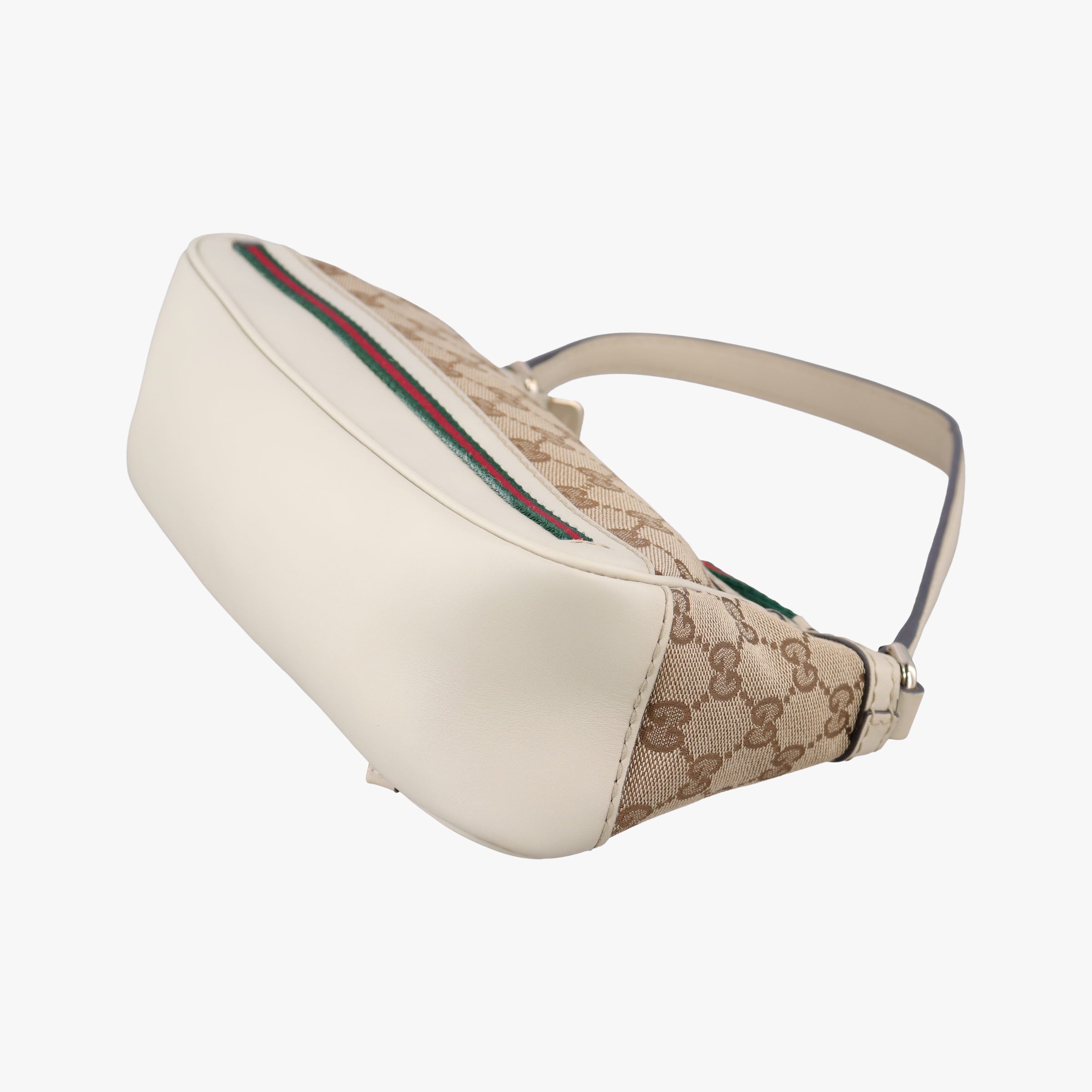 Secondhand Gucci Guccissima Mayfair Beige×Multicolour canvas×leather 269893 handbag | stylenewstar