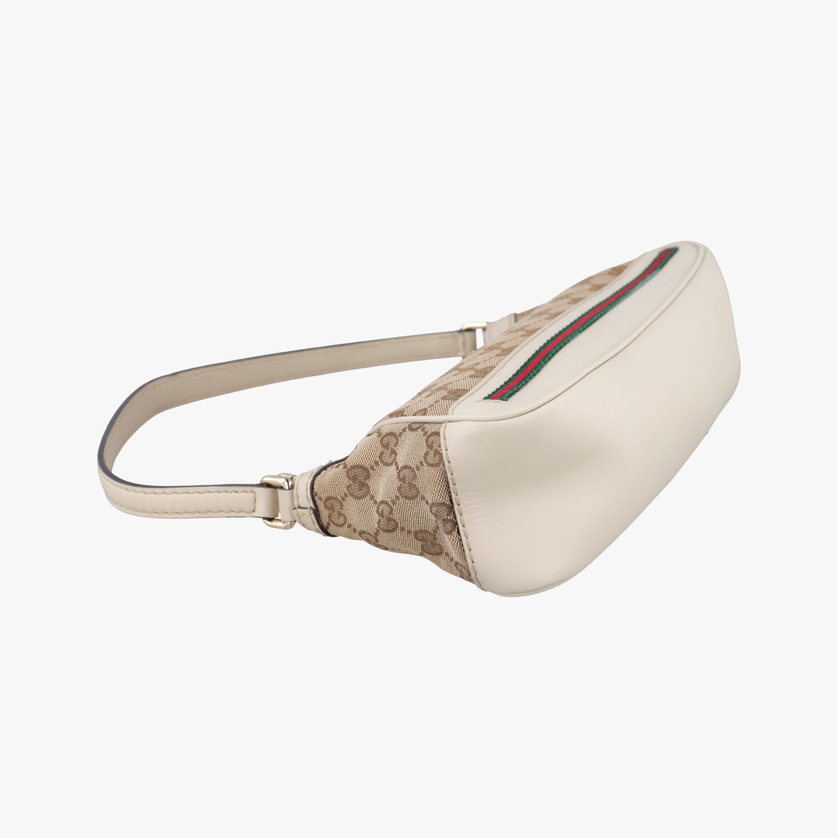 Secondhand Gucci Guccissima Mayfair Beige×Multicolour canvas×leather 269893 handbag | stylenewstar