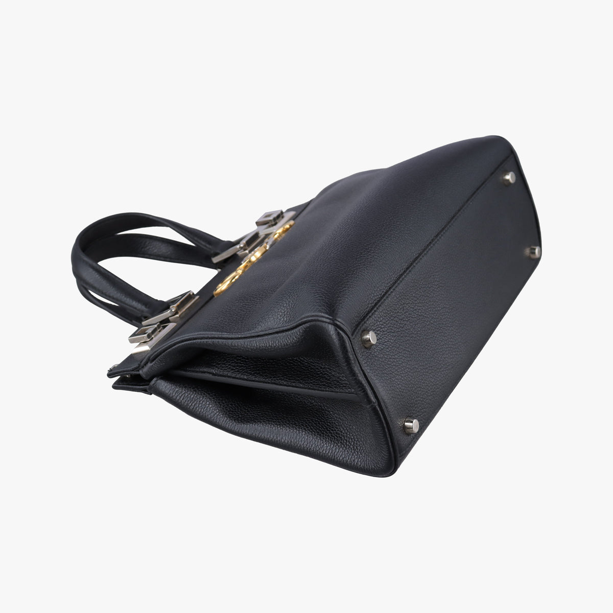 Pre-owned Gucci Zumi Black Leather 569712 shoulderbag | stylenewstar