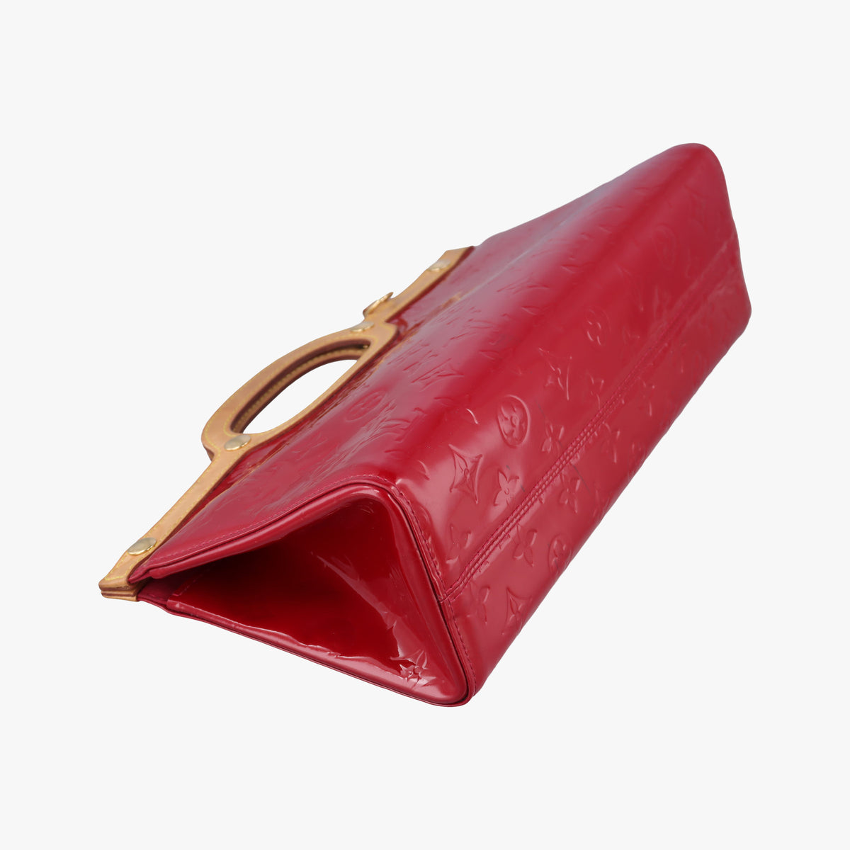 Pre-owned Louis Vuitton Roxbury Drive Pomme d'Amour Vernis M91987 handbag | stylenewstar