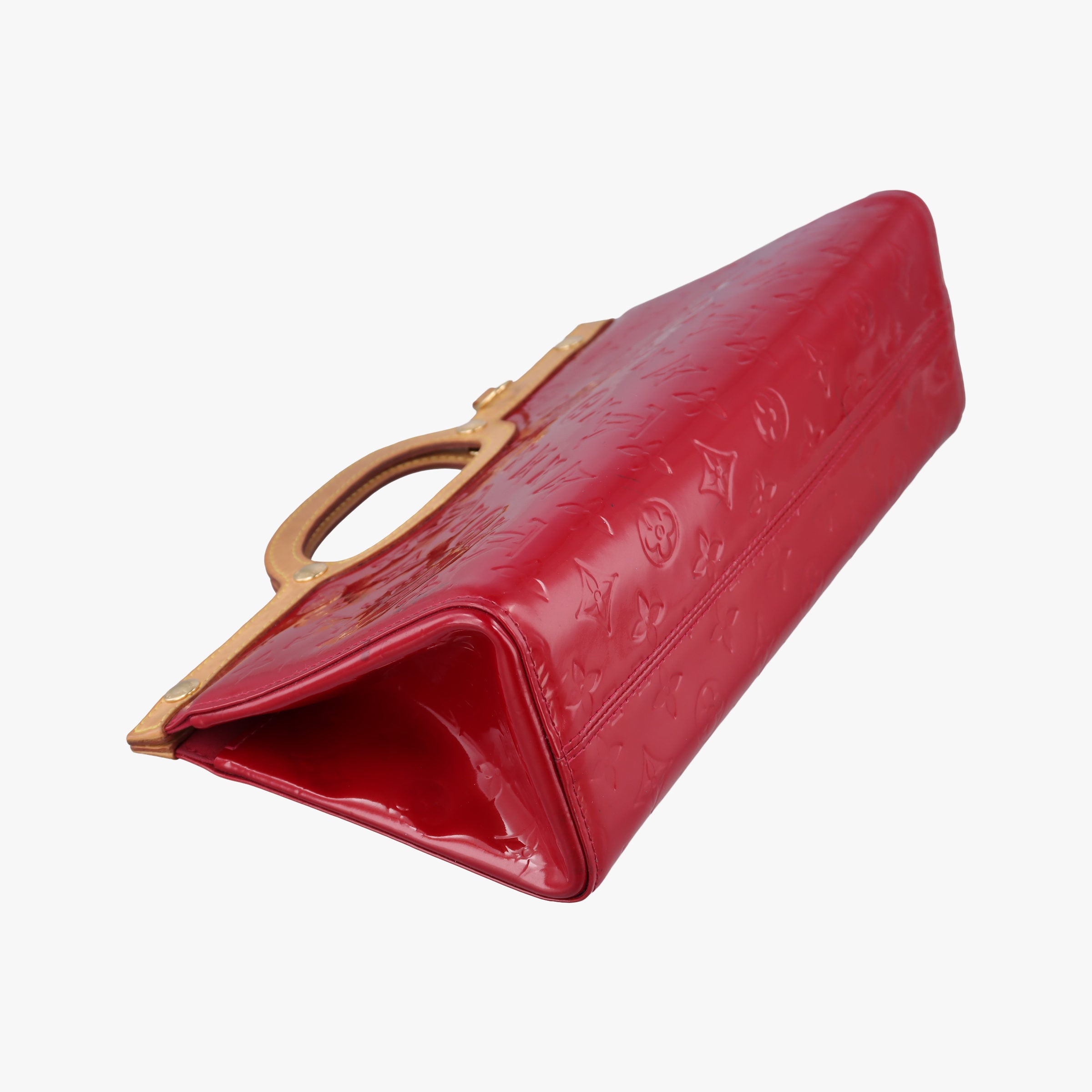 Pre-owned Louis Vuitton Roxbury Drive Pomme d'Amour Vernis M91987 handbag | stylenewstar
