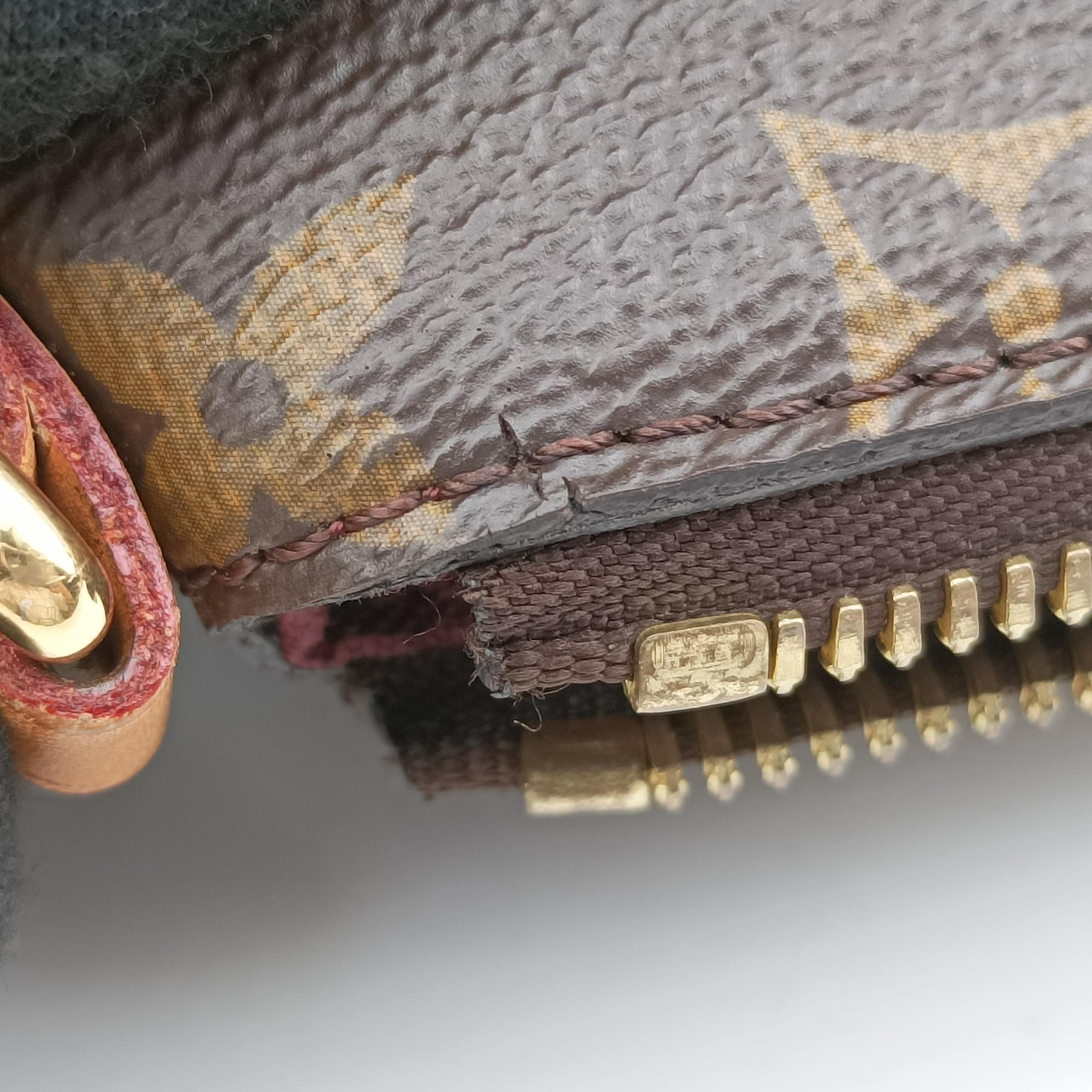 Pre-owned Louis Vuitton TURENNE MM Brown Monogram Canvas M48814 shoulderbag | stylenewstar
